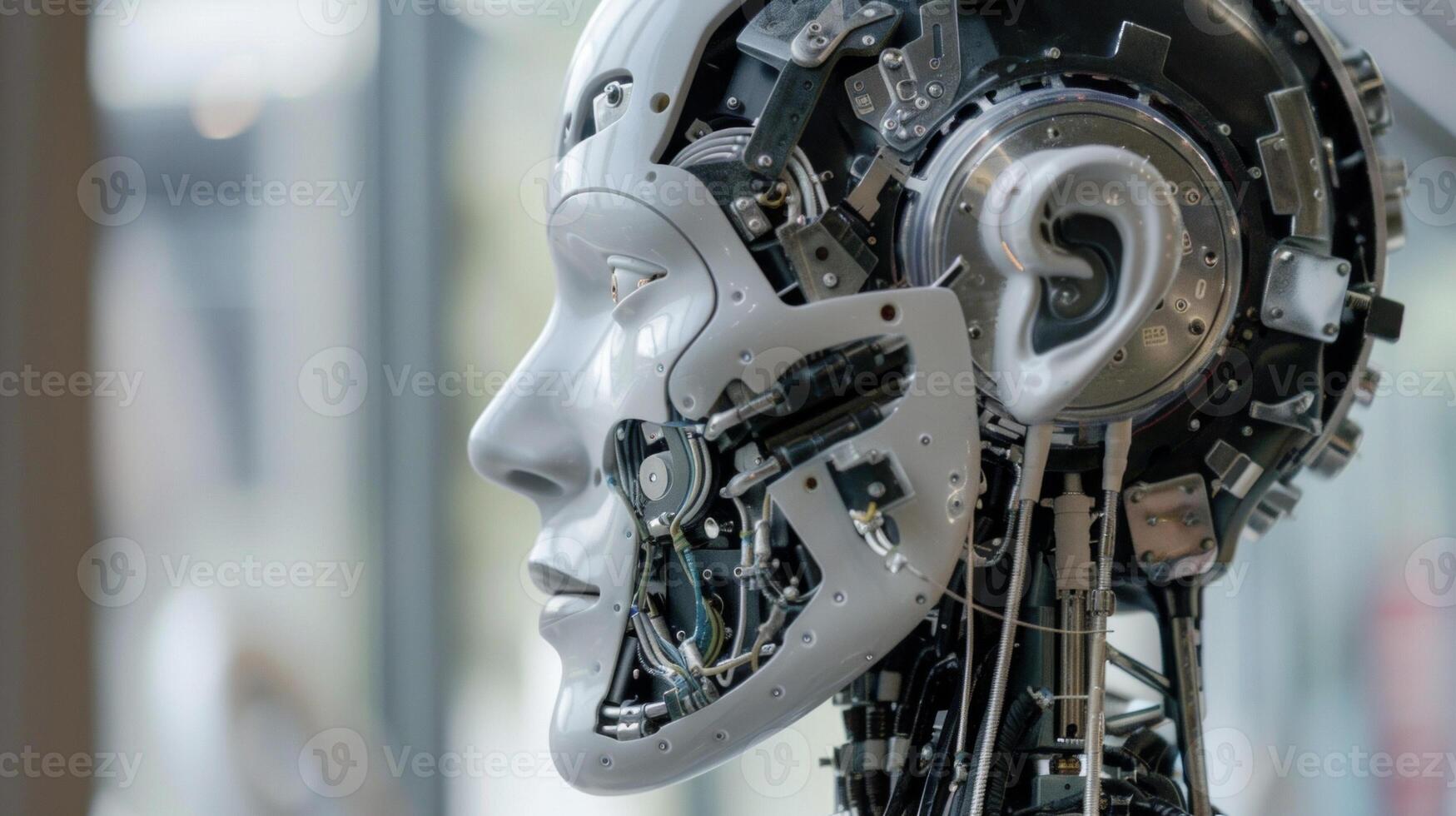 A closeup of the softwares machine learning capabilities allowing it to continuously improve and adapt to new data and information photo