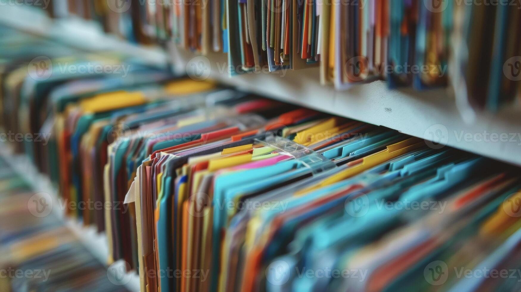 A participants medical records digitally scanned and compiled into a database for AI systems to use in matching them to appropriate clinical trials photo