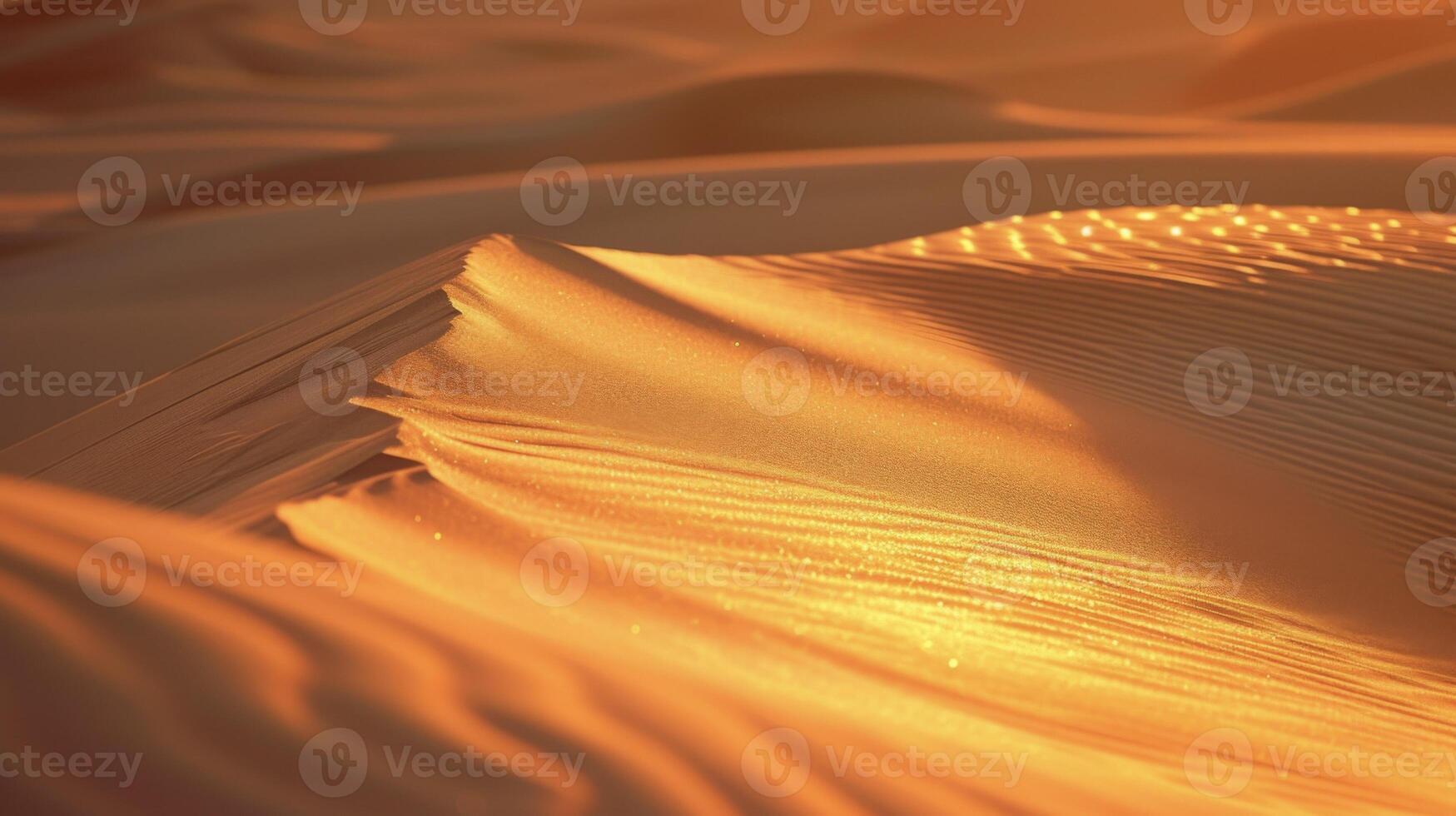 The quiet majesty of backlit desert dunes a natural wonder to behold photo