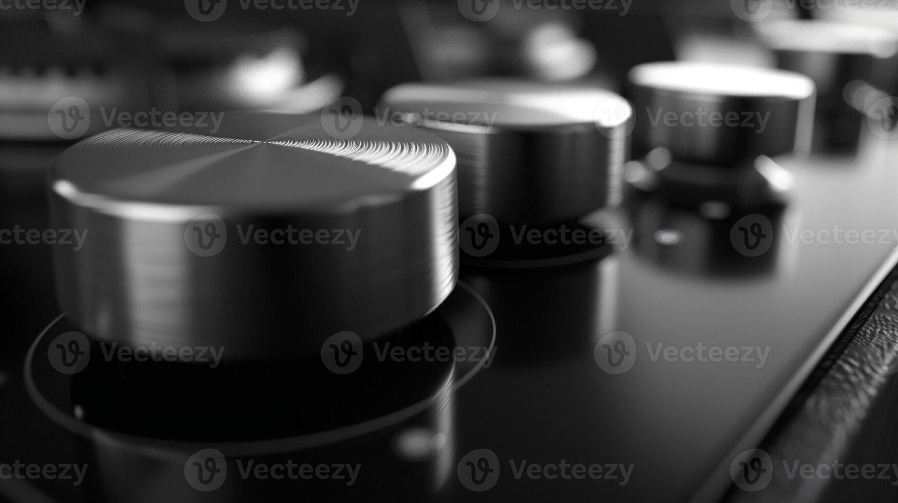A closeup of the boost button on an induction cooktop used to quickly heat up a pan to high temperatures photo
