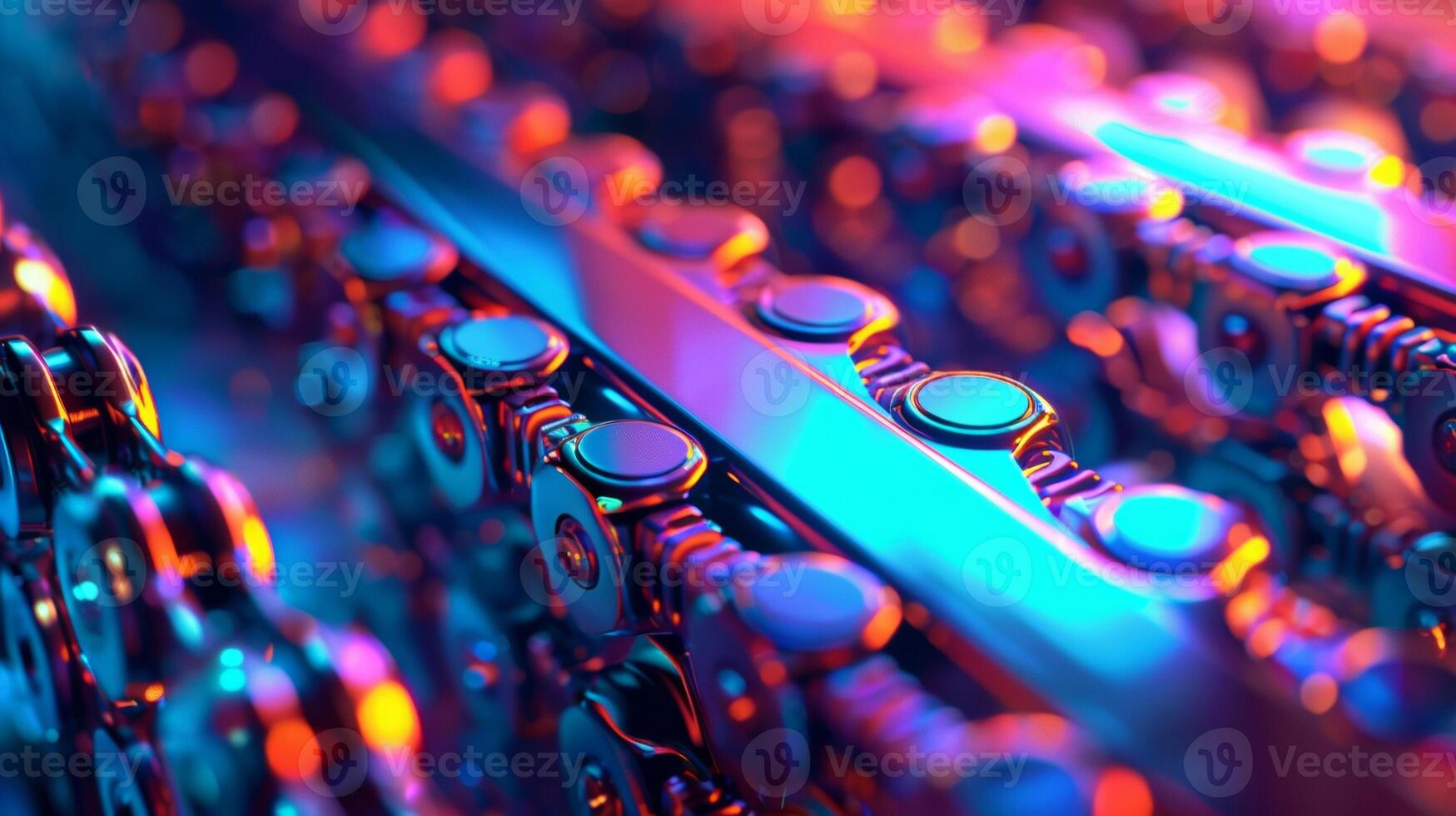 Image of the chain lubrication mechanism ensuring proper lubrication for extended use and longer lifespan photo