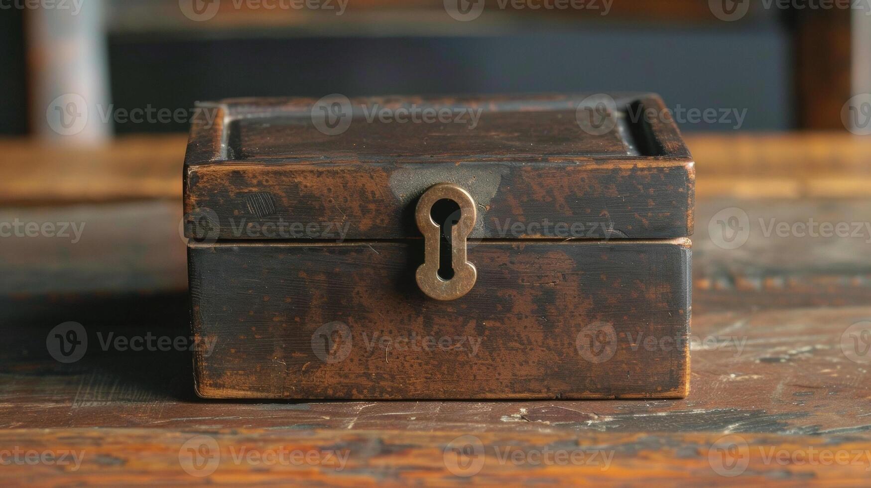 The side of the box showcasing a small slot for inserting a backup key in case of a forgotten code photo