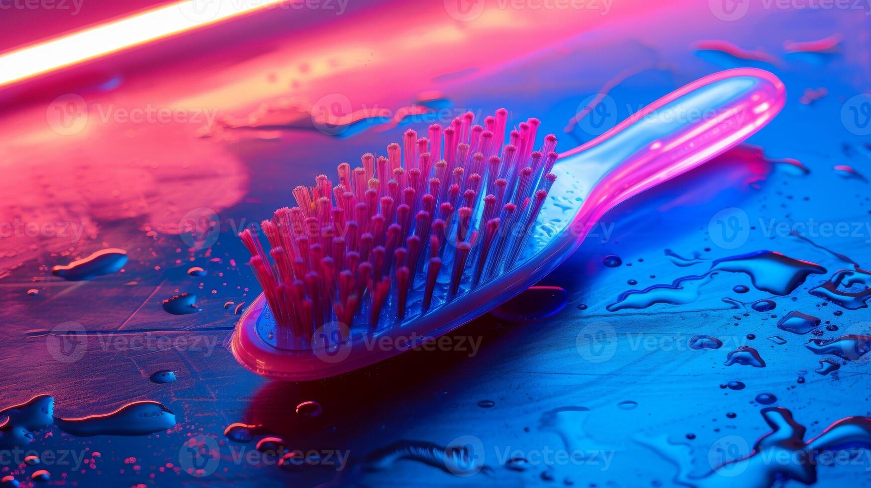 A lint brush sits nearby used to remove any remaining fuzz or debris from clothes before drying photo