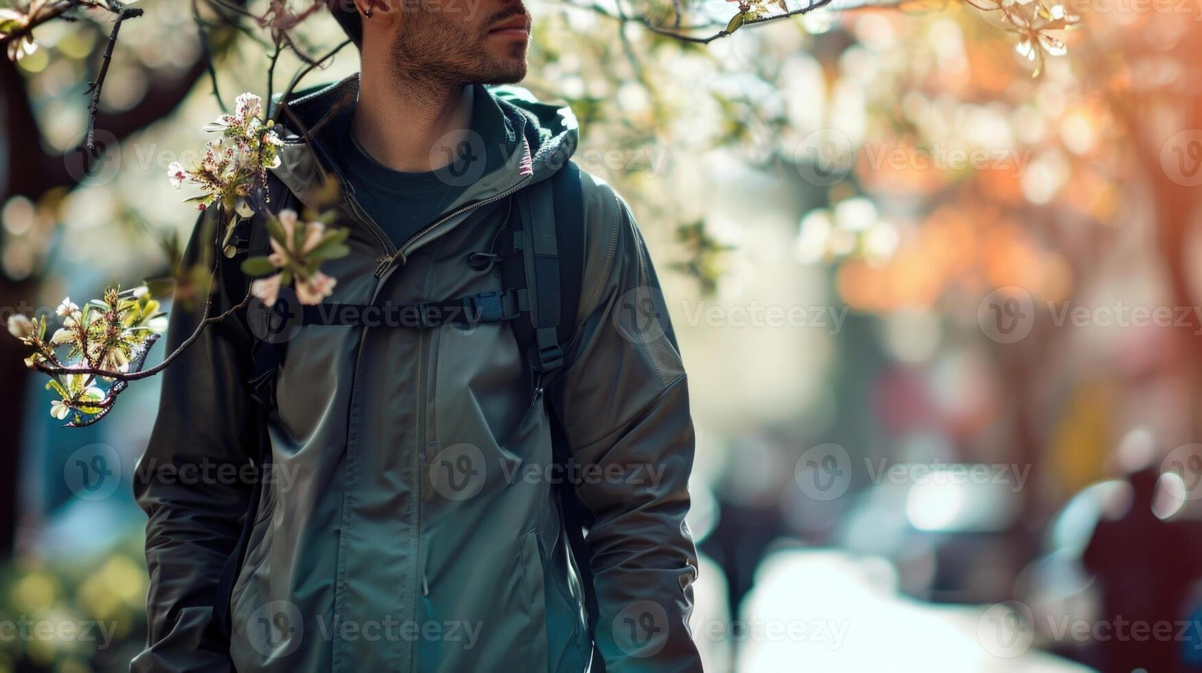 Urban Explorer Perfect for a day of exploring, this look features a functional recycled polyester windbreaker, a versatile bamboo fiber tshirt, and durable ecofriendly sneakers for all photo