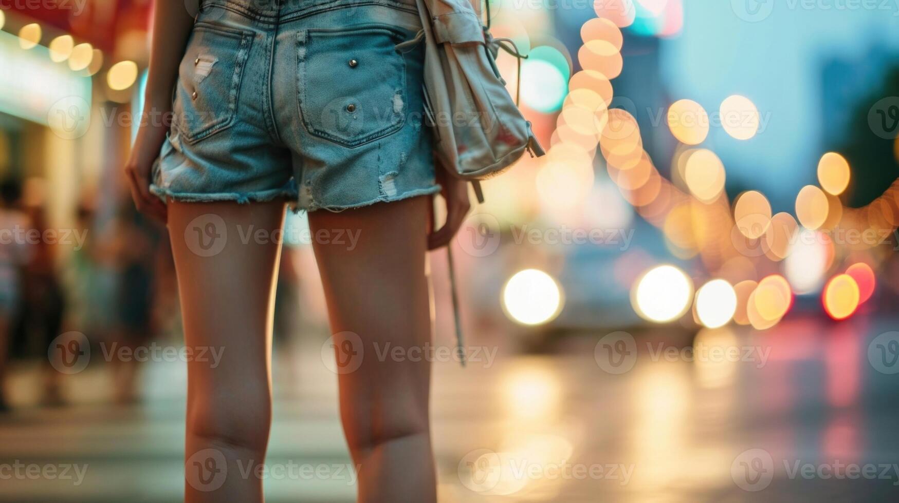 Athleisure Vibes For a sporty yet stylish look, pair a boxy neutraltoned tshirt with denim shorts and casual canvas shoes, perfect for a day of running errands or hitting the gym. photo