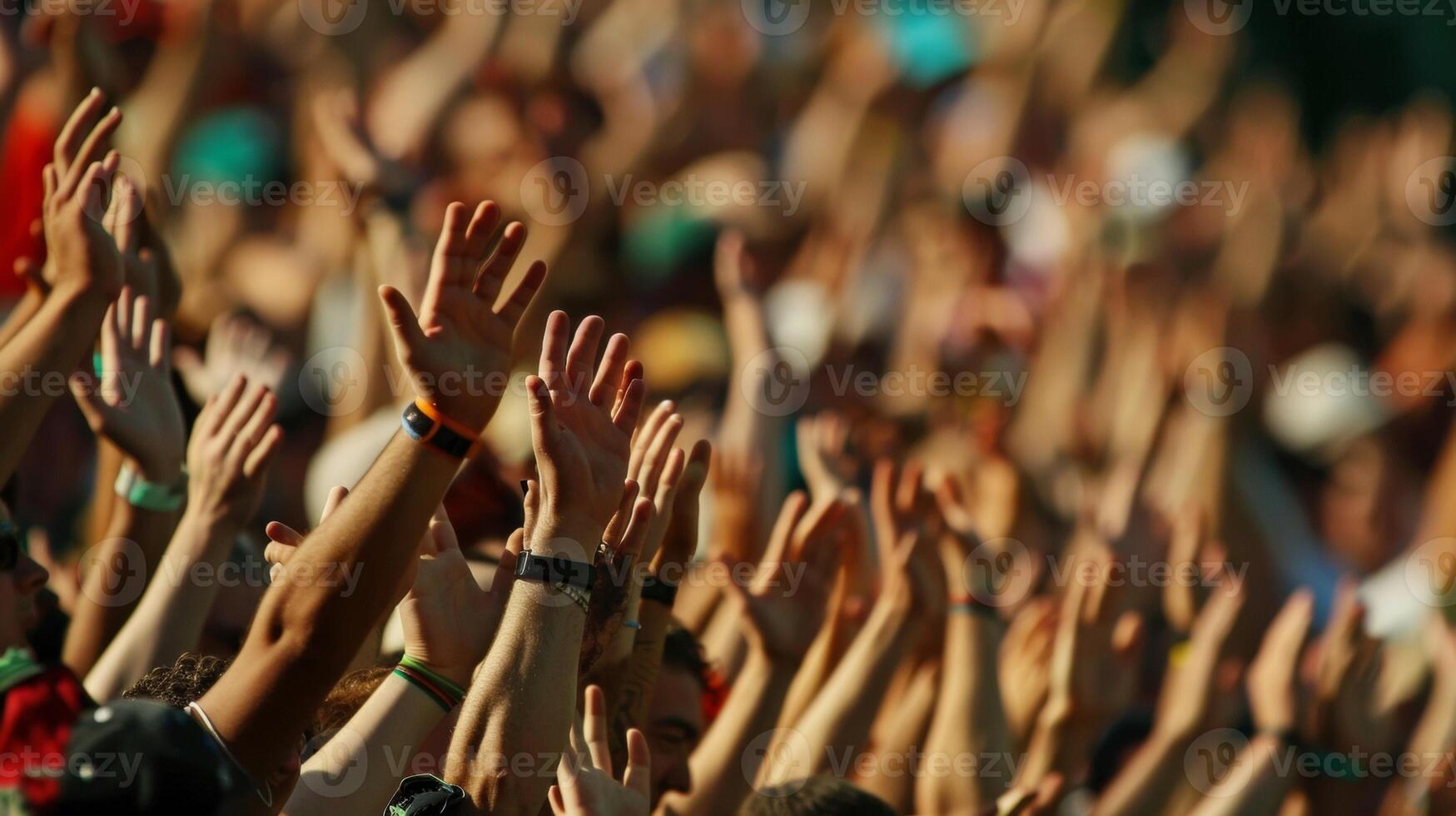 The stands may be packed but in that moment of the Mexican Wave every single person feels like they are part of soing bigger photo
