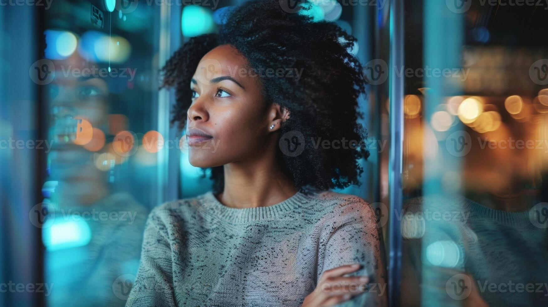 A portrait of a determined IT spet passionately discussing the implementation of tingedge digital solutions and the positive impact it will have on their organizations efficiency. photo