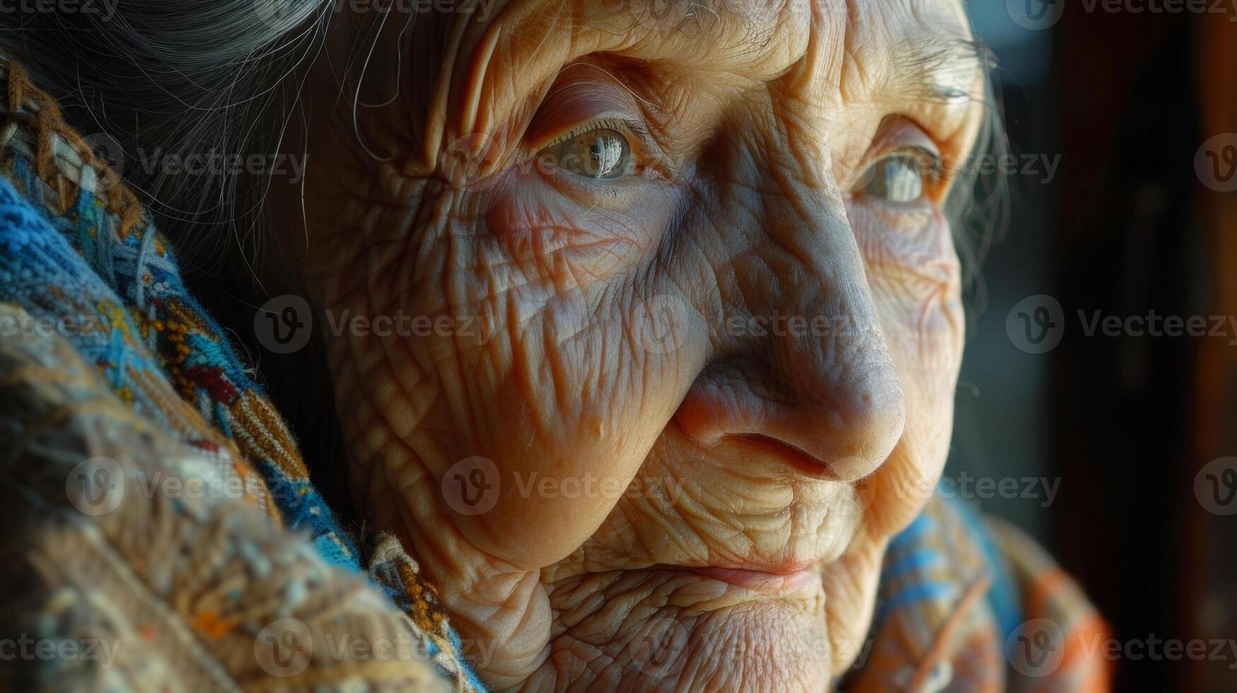 As the wrinkles deed so too did her understanding of the world and herself. photo