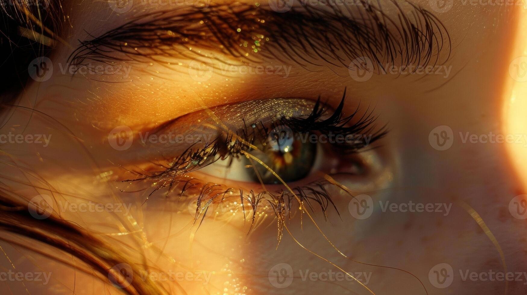 With every blink the dance of the eyelashes becomes a story in motion. photo