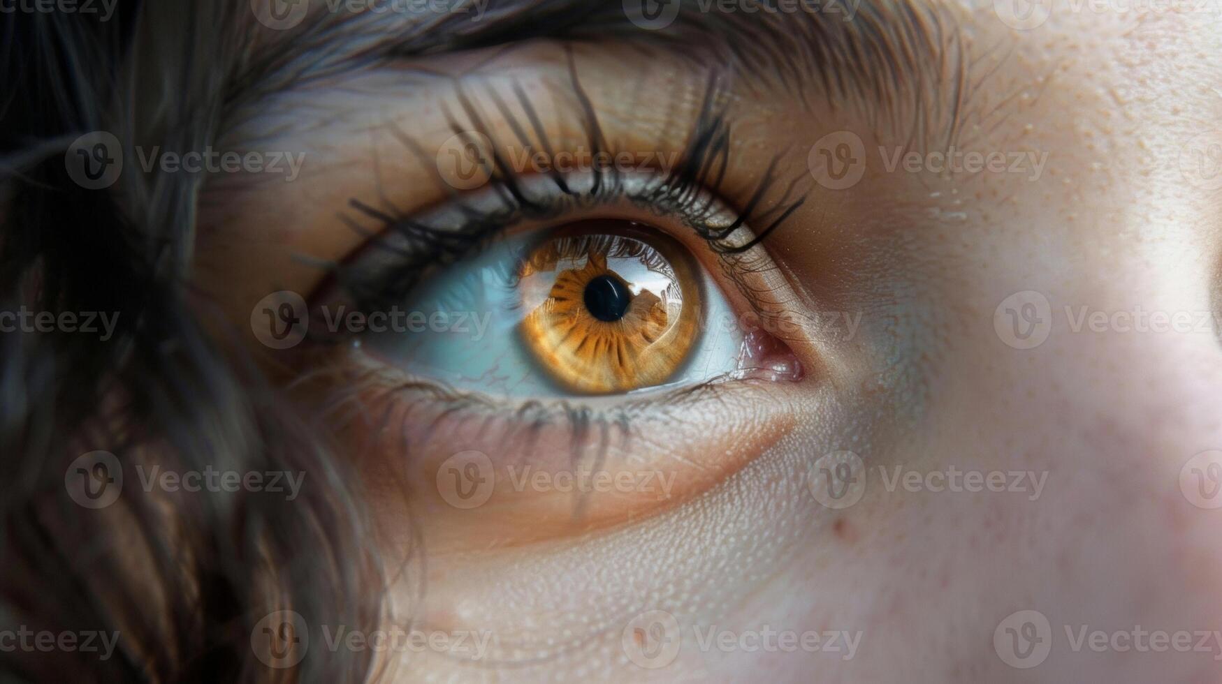 A brief widening of the eyes suggests a moment of realization or understanding. photo