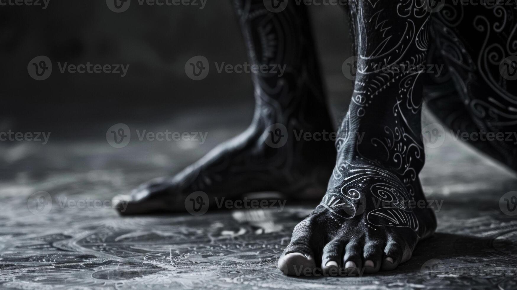 The silhouette of s on the feet and ankles showcase the incredible intricacy of our bodys design. photo