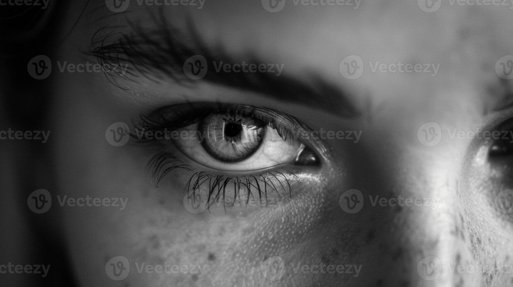 The intensity in her eyes was matched only by the intensity of her focus her mind fully dedicated to the task at hand. photo