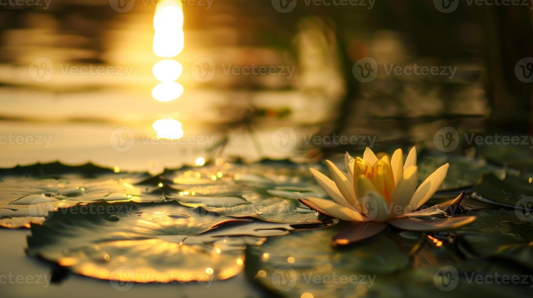 A sense of stillness and tranquility as the hustle and bustle of everyday life fades away photo