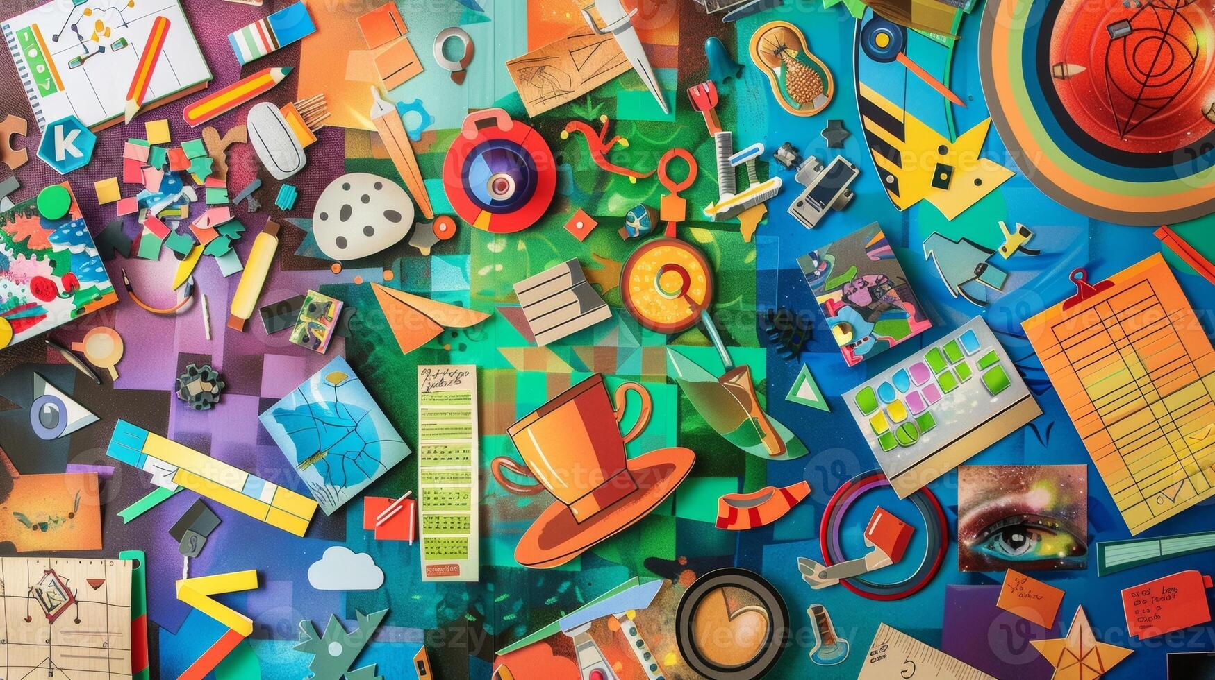 A detailed image of a poster displaying various strategies and activities for implementing themebased learning in the classroom with a focus on handson and projectbased ods photo