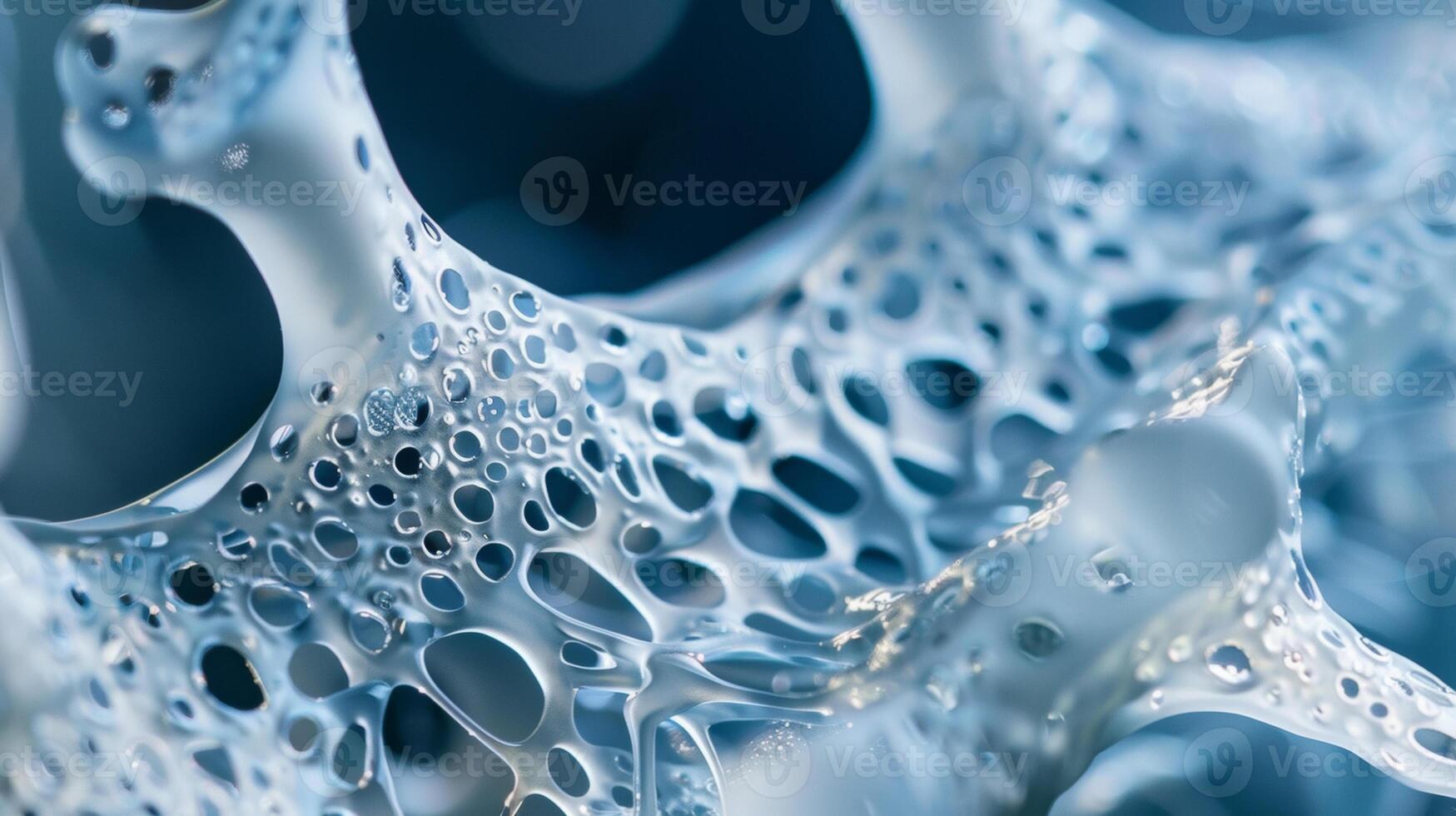 An intricate closeup of a medical implant made from magnetic shape memory polymers showcasing its potential to revolutionize the healthcare industry with its biocompatibilit photo