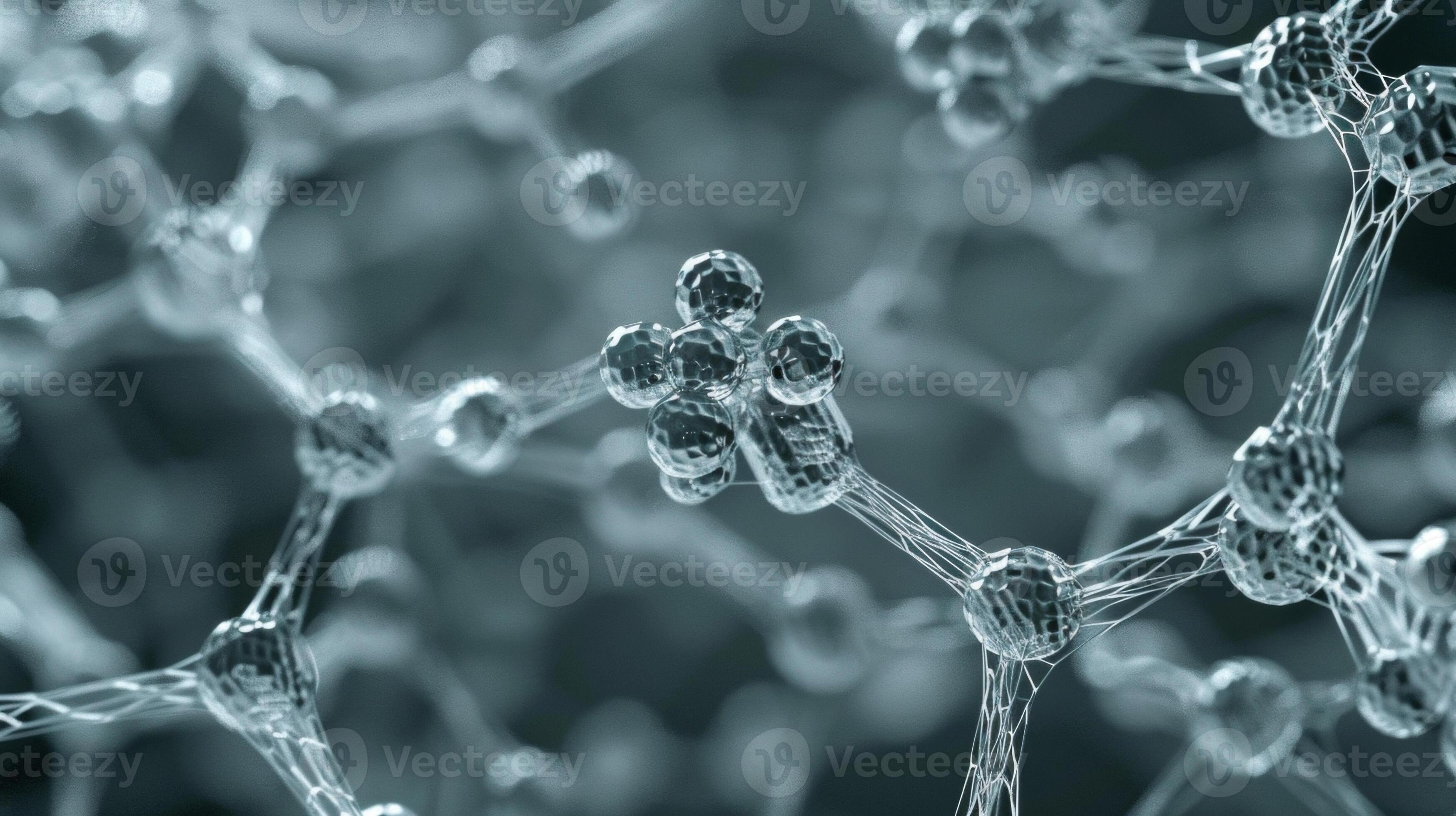An electron micrograph of a metal nanoparticle catalyst coated with a