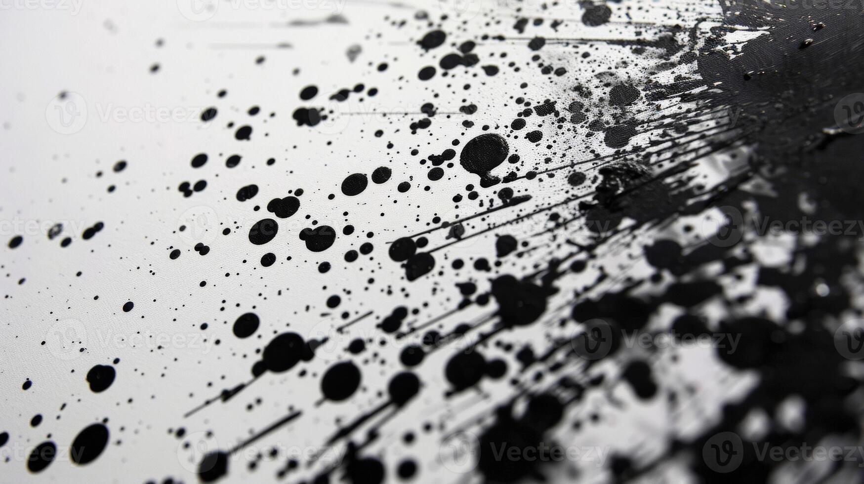 A canvas covered in a splatter of conductive ink dots of varying sizes. As the viewer moves around the artwork the dots appear to shift and change creating an interactiv photo