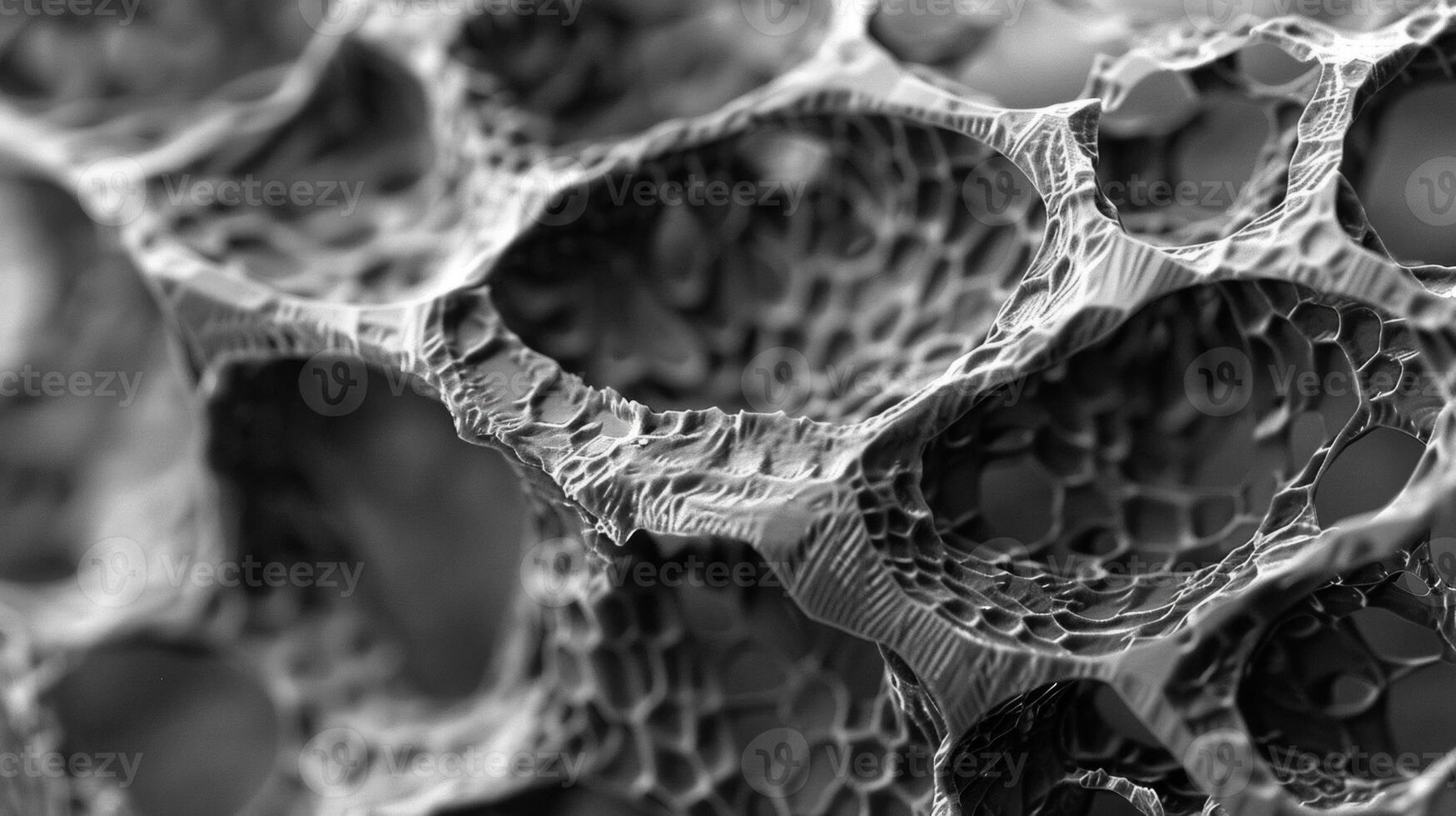 A closeup of a textured surface reveals a nanocomposite material that promises exceptional strength and durability. It is a testament to the progress in nanotechnology whic photo