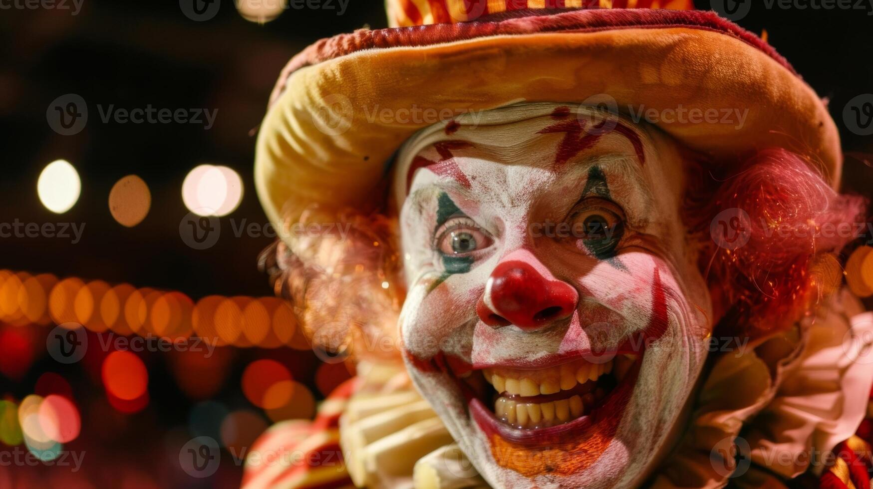 The rodeo clown comedy tour is not just for children as adults are seen laughing just as hard at the performers antics and hilarious jokes photo