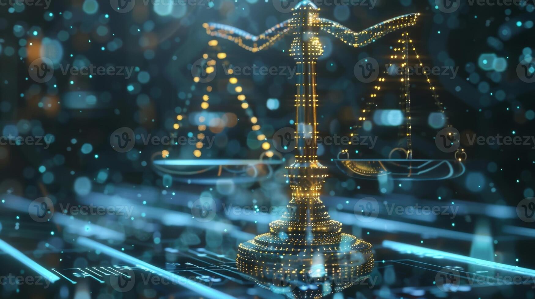 An AIequipped law firm receiving praise and recognition for their use of data and technology to improve the efficiency and accuracy of their legal services photo