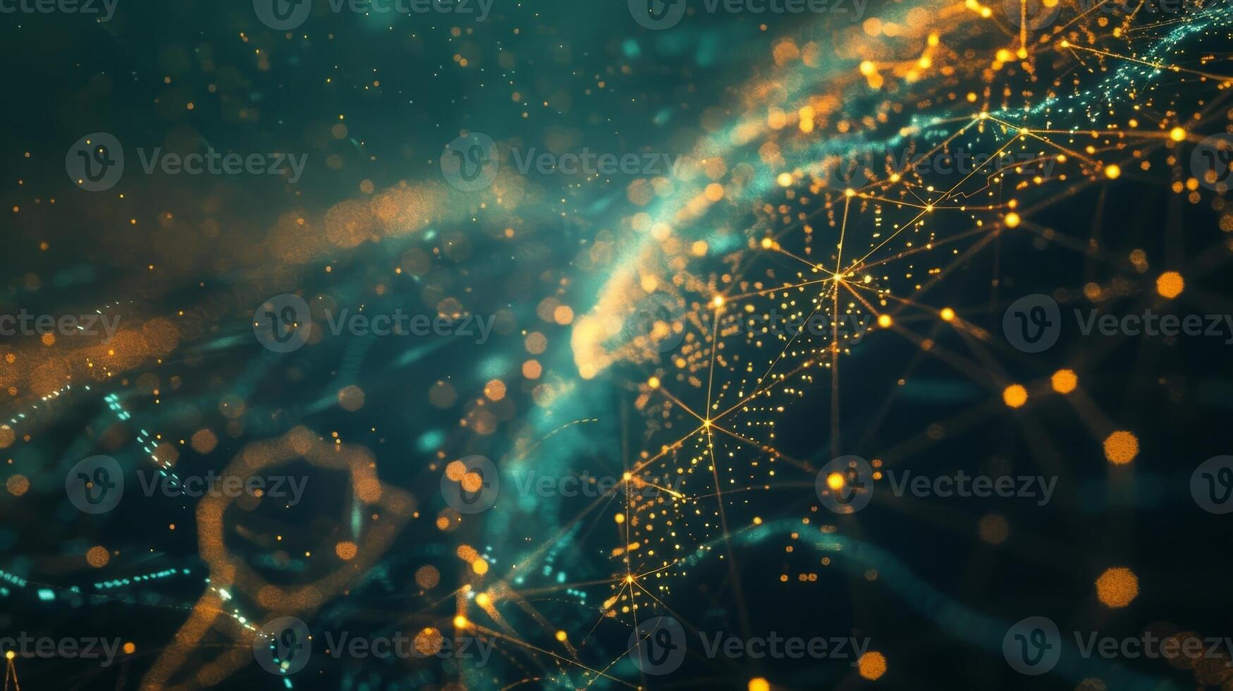 An intricate network of lines crisscrosses the virtual globe representing millions of data points transmitted in realtime photo