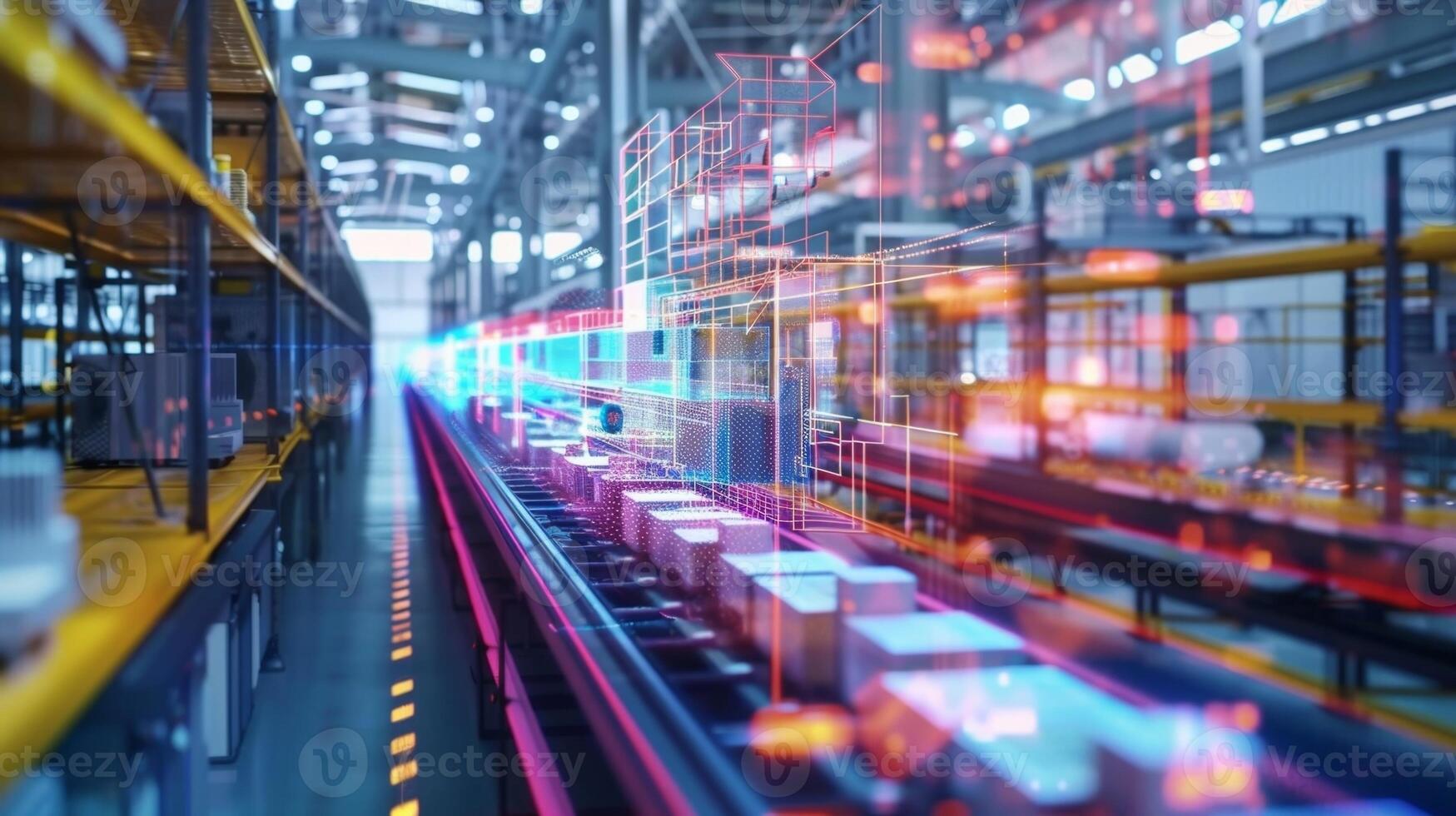 By leveraging data from various sources including customer demand and market trends factories are able to adjust their production processes to meet changing demands and maximize photo