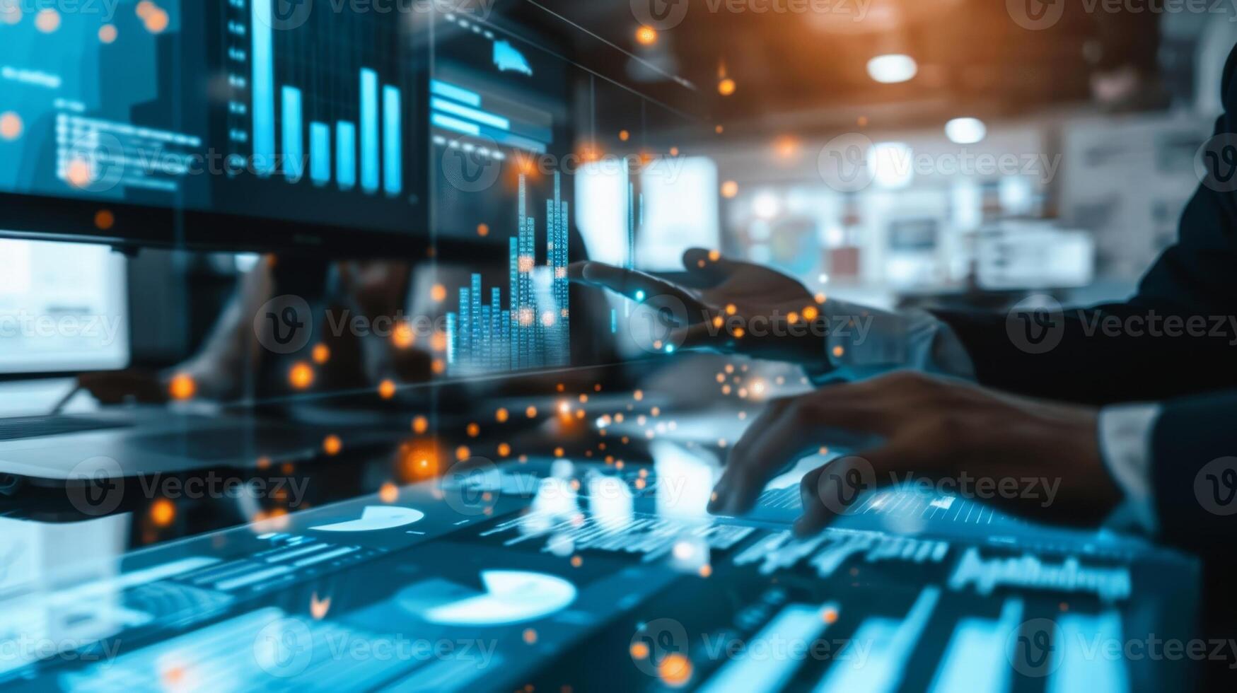 During a companys annual meeting the CEO shares a success story of how their marketing team utilized data to increase customer engagement and retention photo