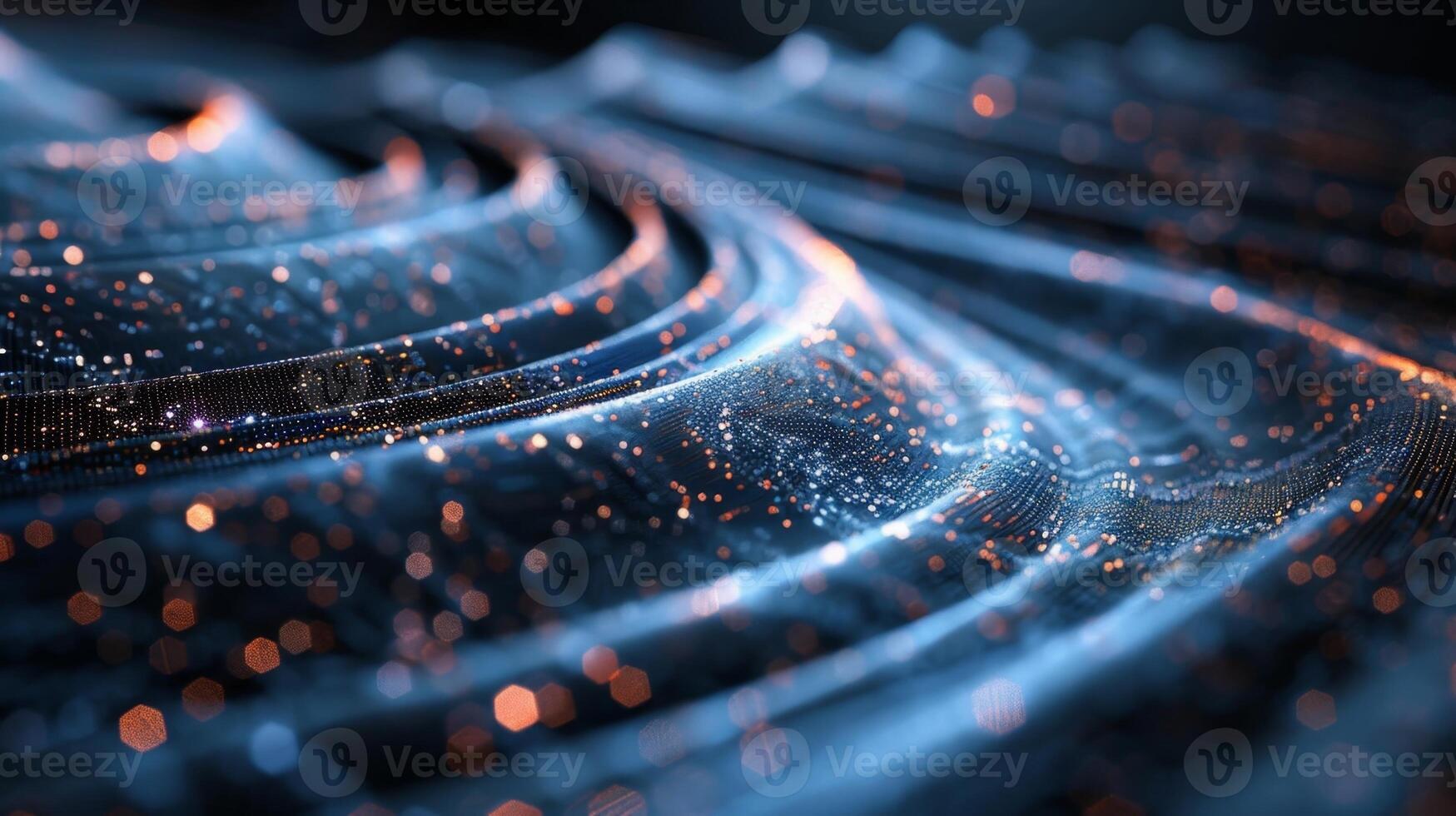 A galaxy of swirling data s each representing a zettabyte of knowledge photo