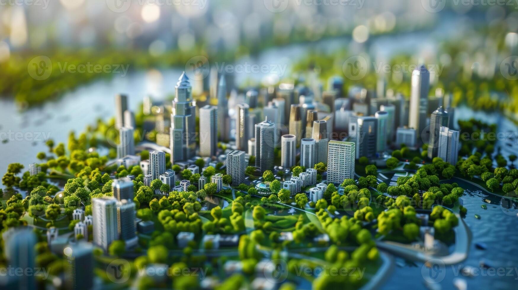 Through the use of big data city planners can accurately predict and mitigate potential natural disasters and their impact on the urban landscape photo