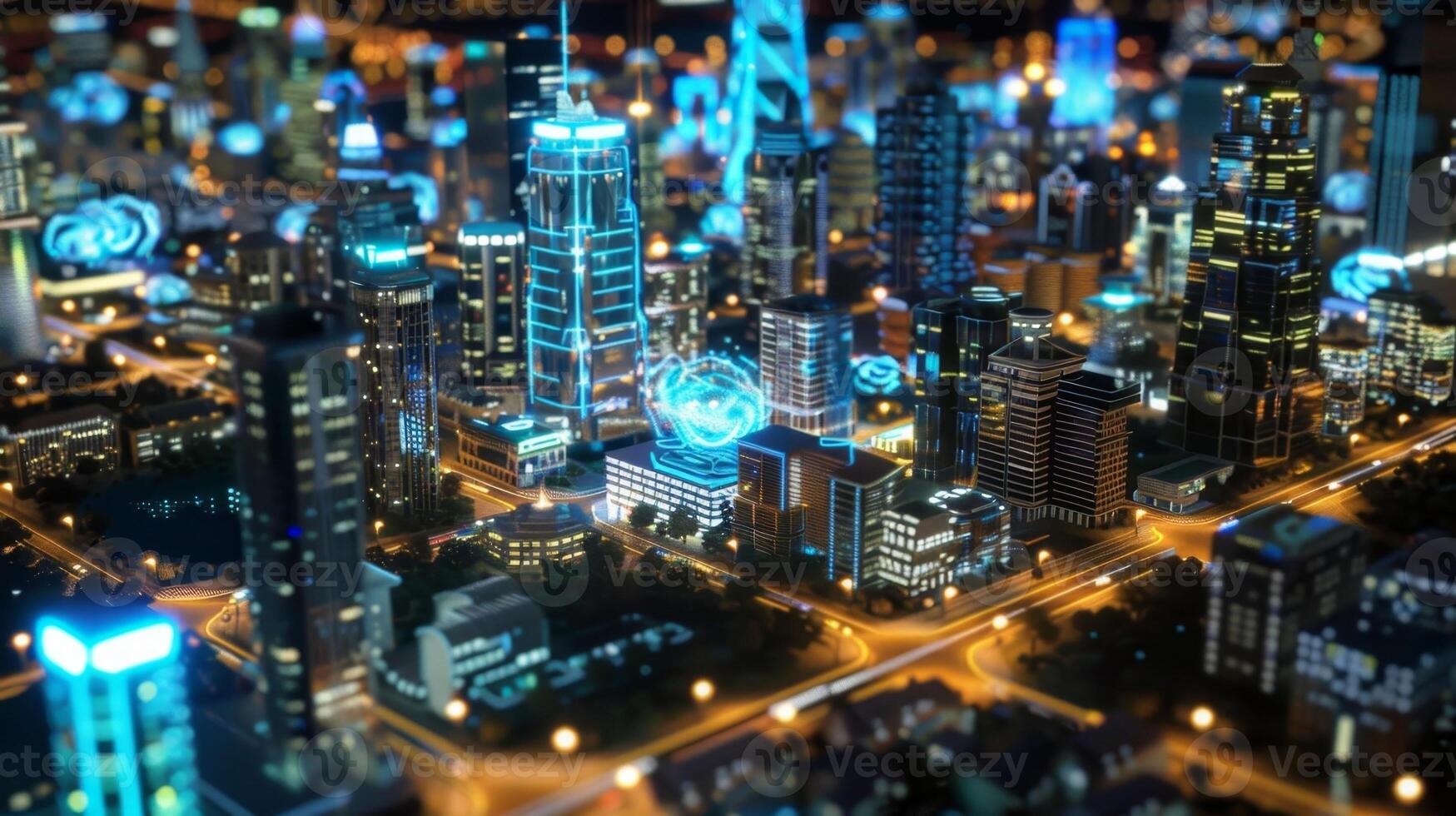 The citys population growth is carefully monitored and predicted through data analysis allowing for proactive planning for future urban expansion photo
