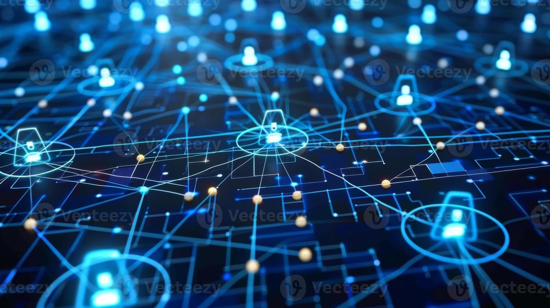 With every connection and data transmission secured by advanced security measures the network becomes imtrable to any external threats photo