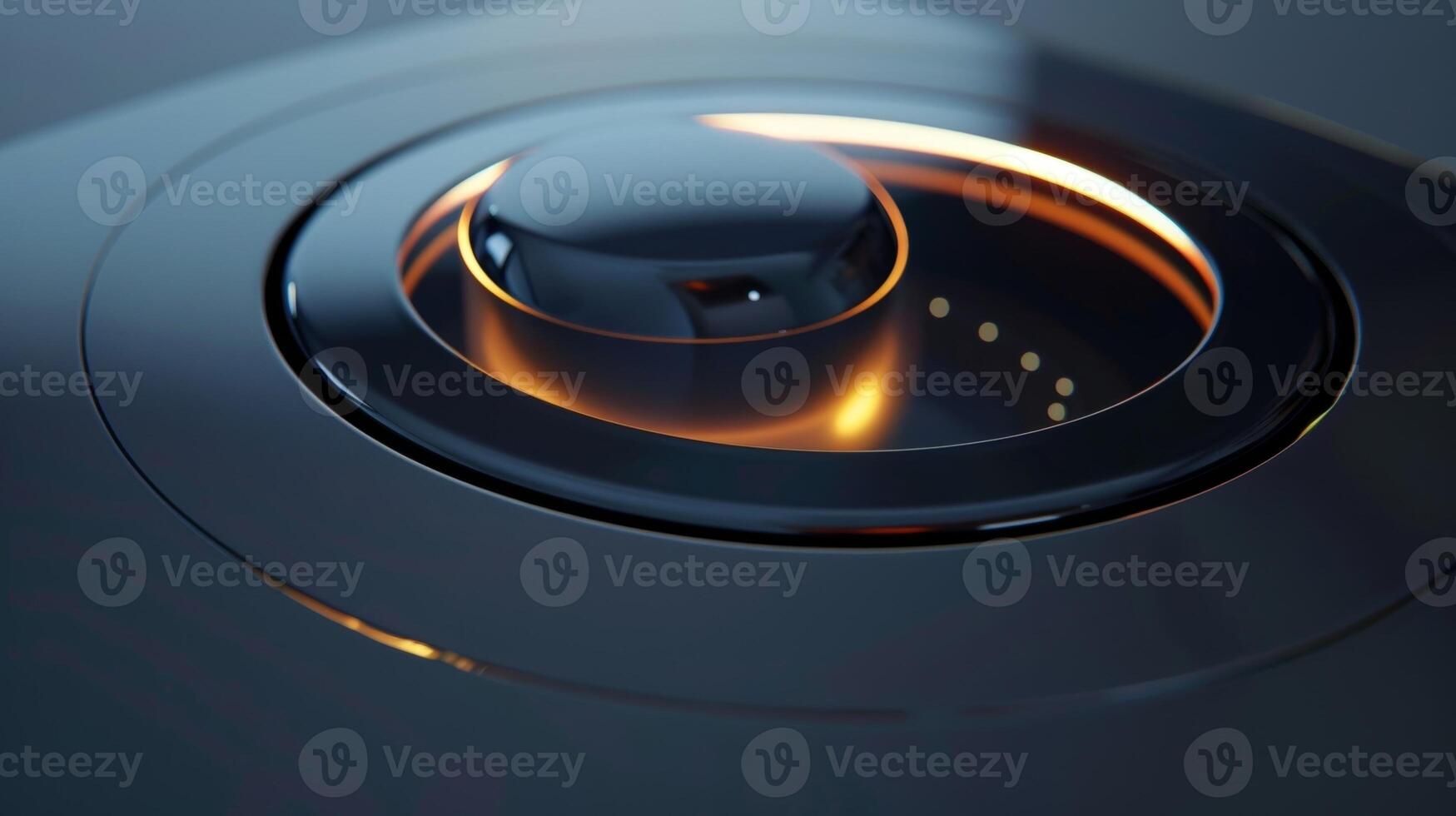 The glossy finish of the interface catches the light giving off a shimmering effect that draws the users attention photo