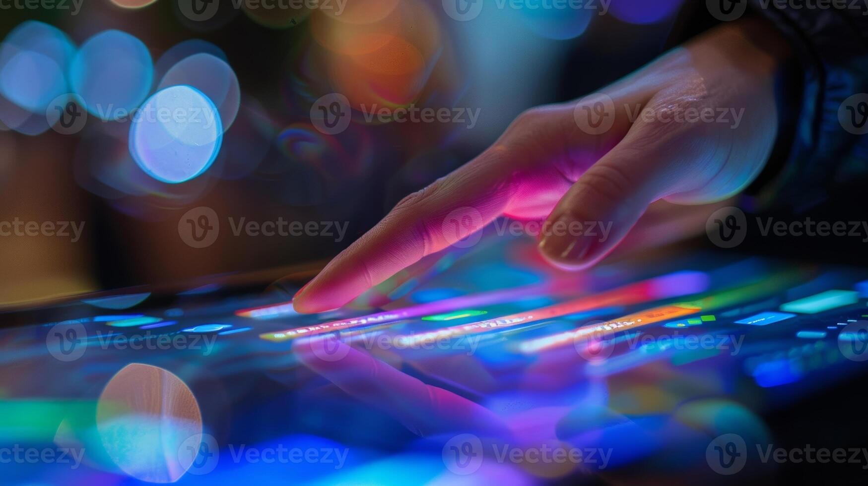 The touch sensors on the interface have a smooth and slippery feel creating a satisfying glide when using the touch screen photo