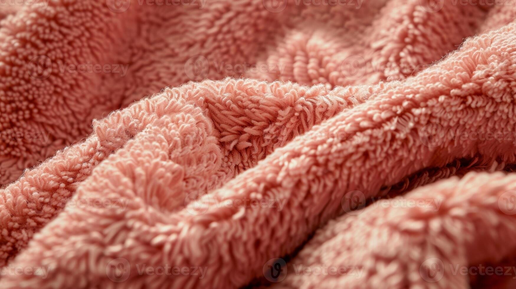 The texture of the bathrobe appears luxurious and decadent with its intricate weave of fine fibers. Its a delight to touch and wear inviting you to indulge in its fuzzy embrace photo