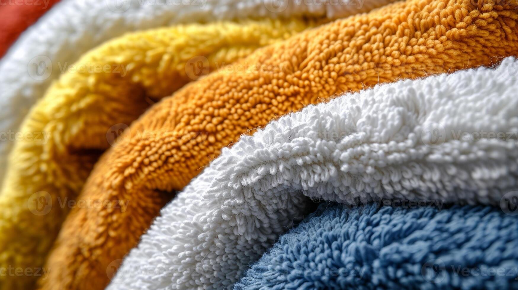 Fuzzy and Warm The fuzzy surface of the cotton terry cloth is not only soft and comfortable but also provides a layer of warmth making it ideal for use in towels robes and other coz photo