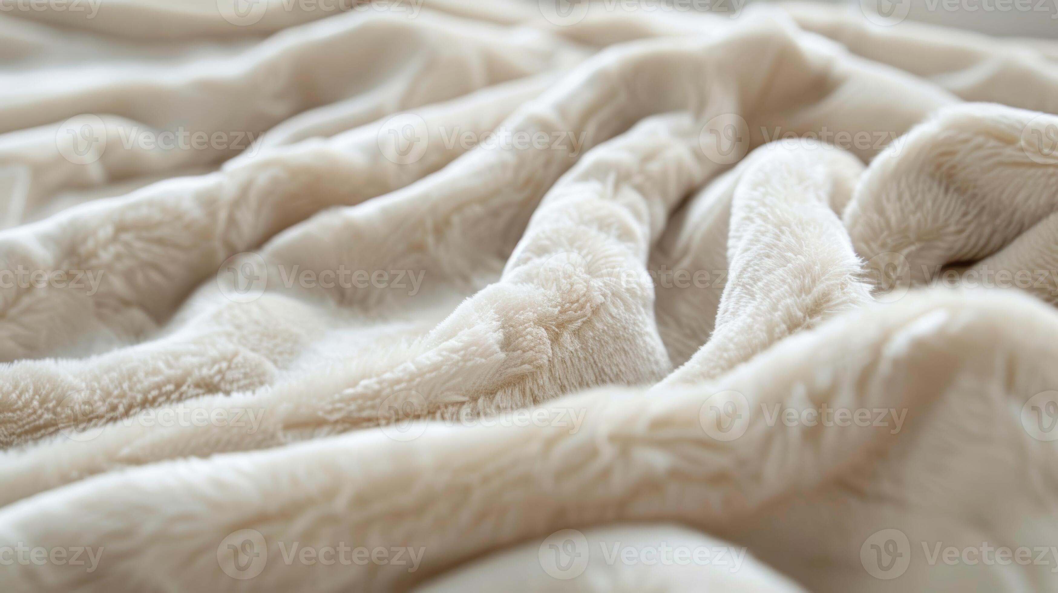 The smooth and silky plush velboa feels like a soft cloud beneath your