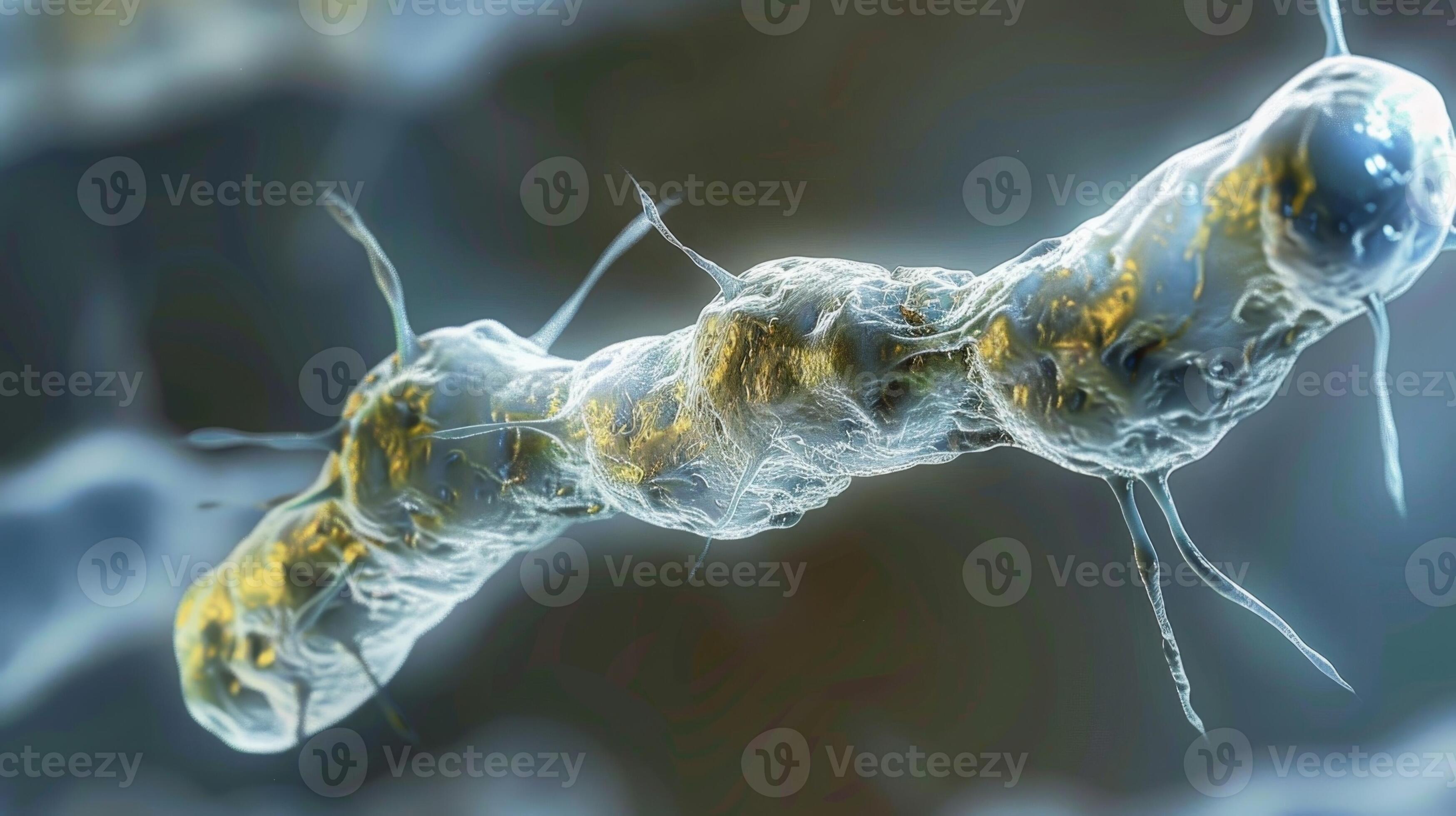The image shows a cell in the metaphase stage demonstrating the