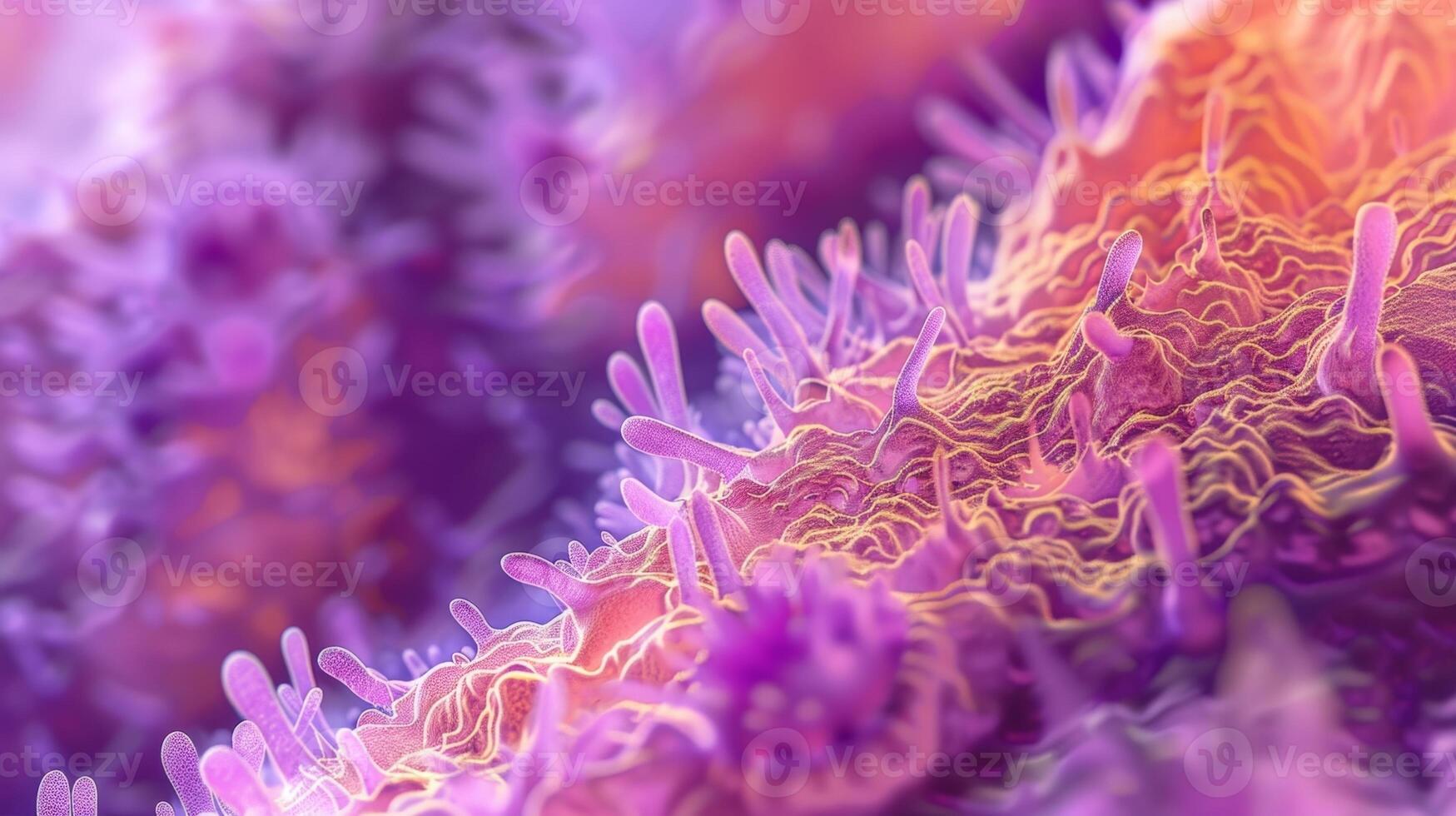A closeup of a hair follicle during the catagen phase when hair cells stop dividing and enter a resting state before ultimately shedding and entering the telogen phase photo