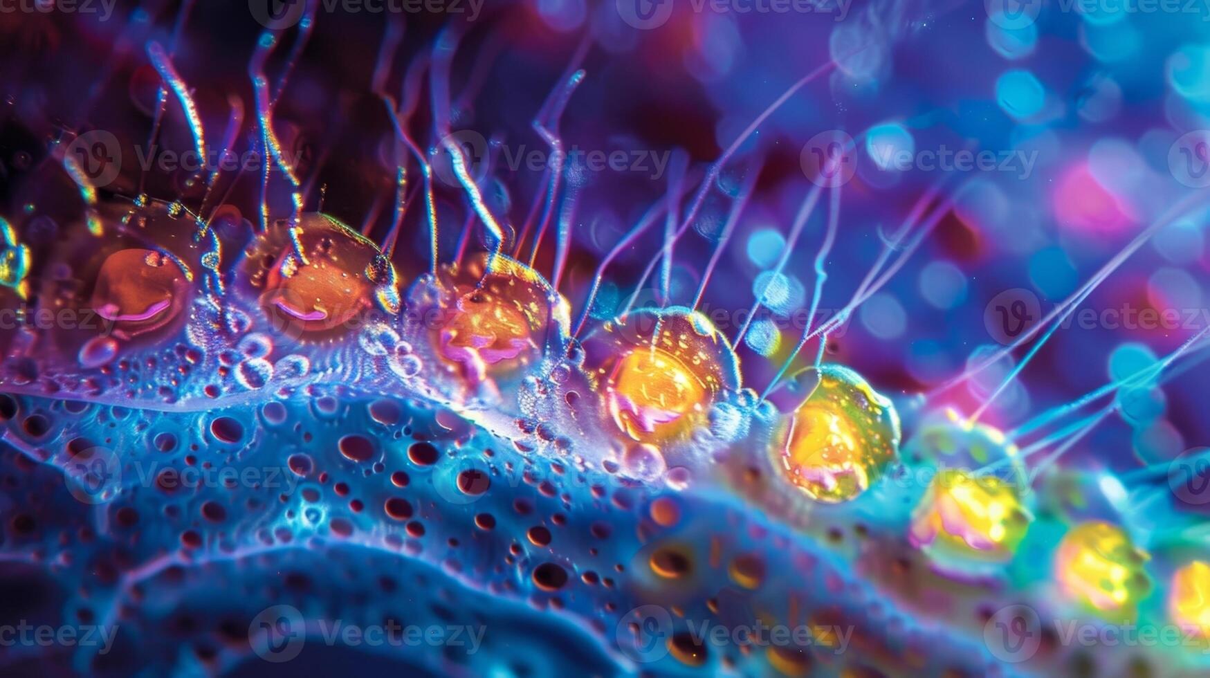 The intricate arrangement of photoreceptor cells in the retina allows for a wide range of visual capabilities from sharp detail to color perception photo