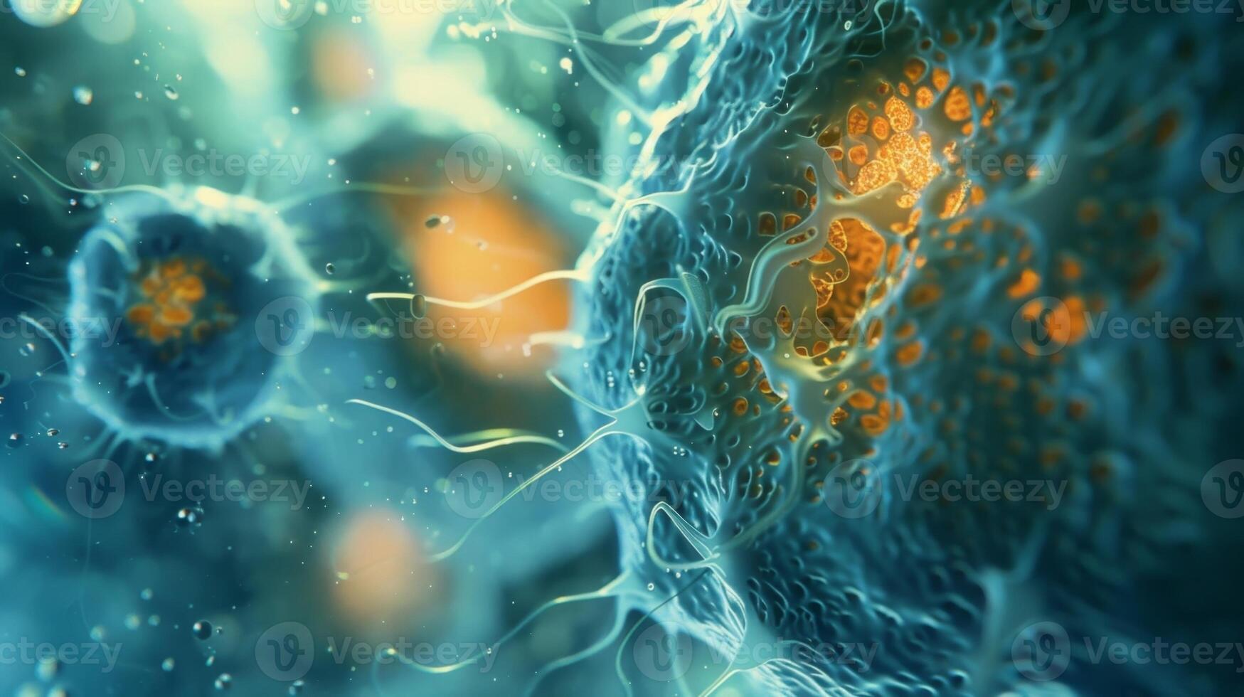 A of nuclear pores acting as gateways for essential molecules to enter and exit the nucleus photo