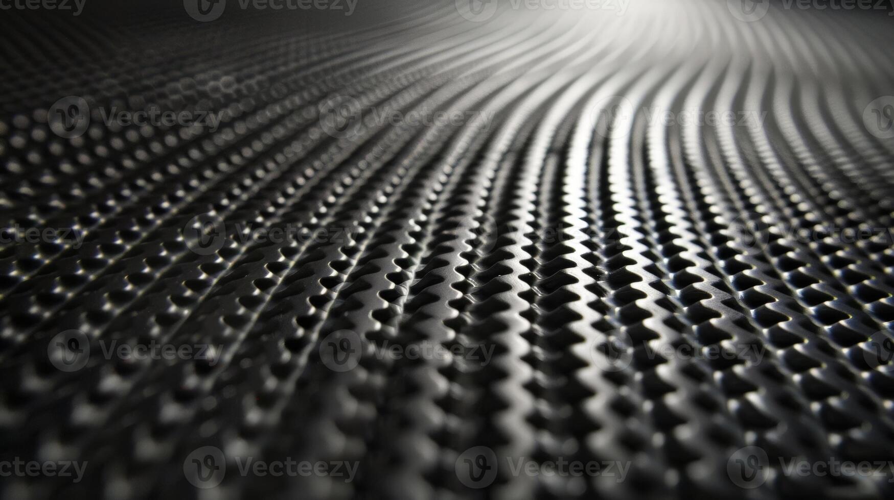 A textured surface filled with tiny bumps and ridges providing a sleek and aerodynamic appearance photo