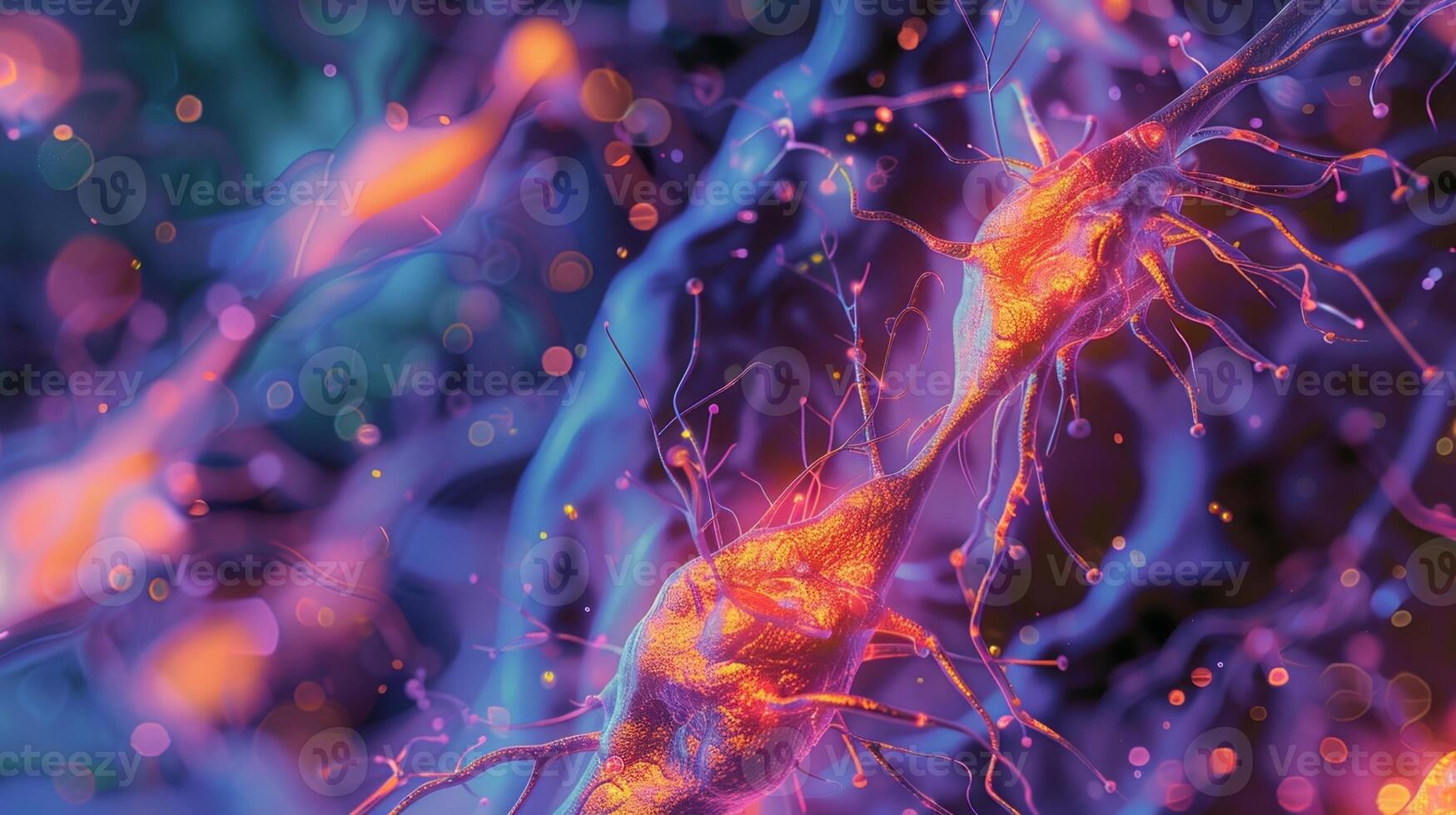 A highresolution image of synaptic vesicles fusing with the presynaptic membrane photo