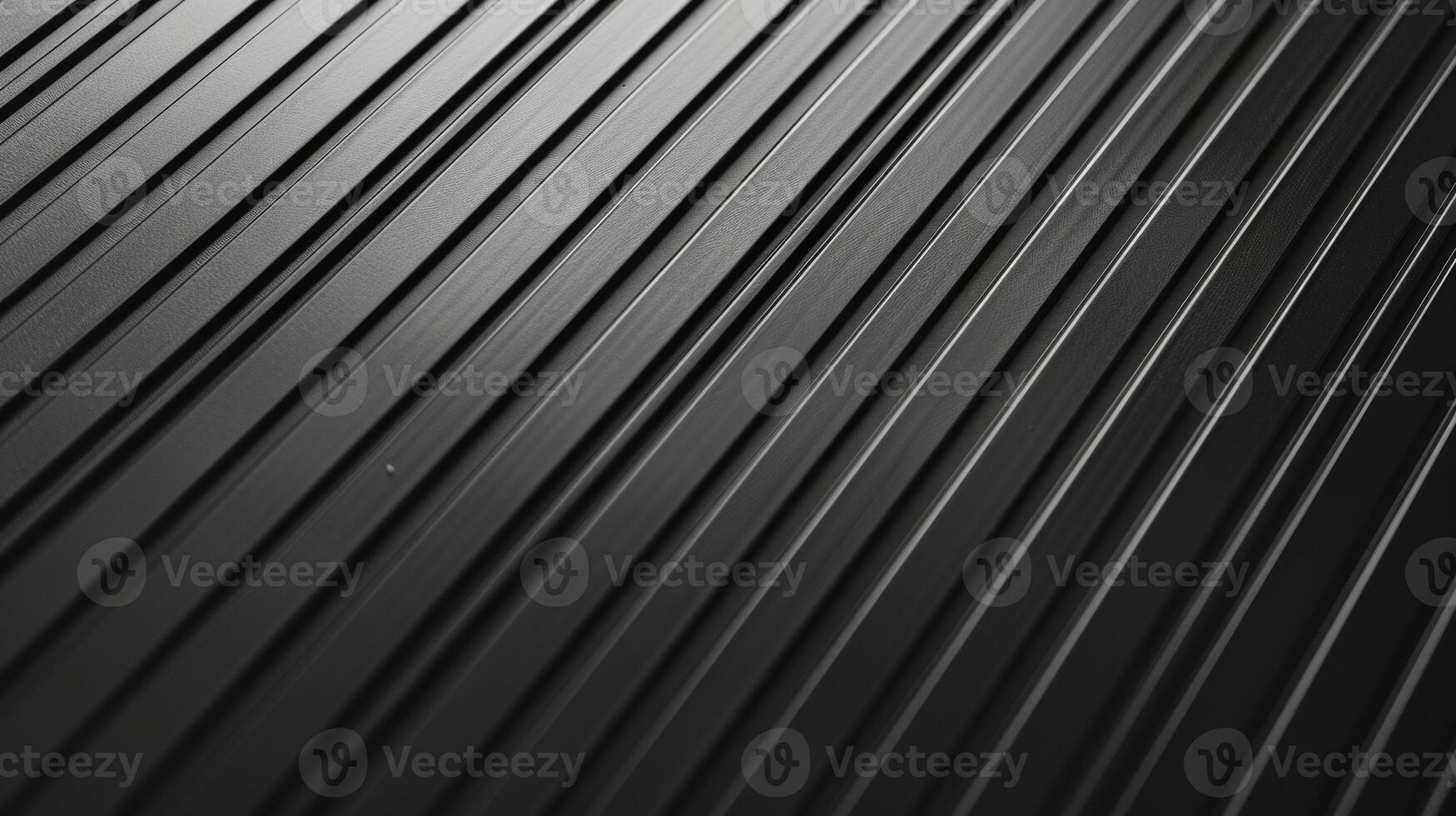 The texture of a control panel embossed with a series of diagonal lines in varying depths resulting in a sleek and modern design photo
