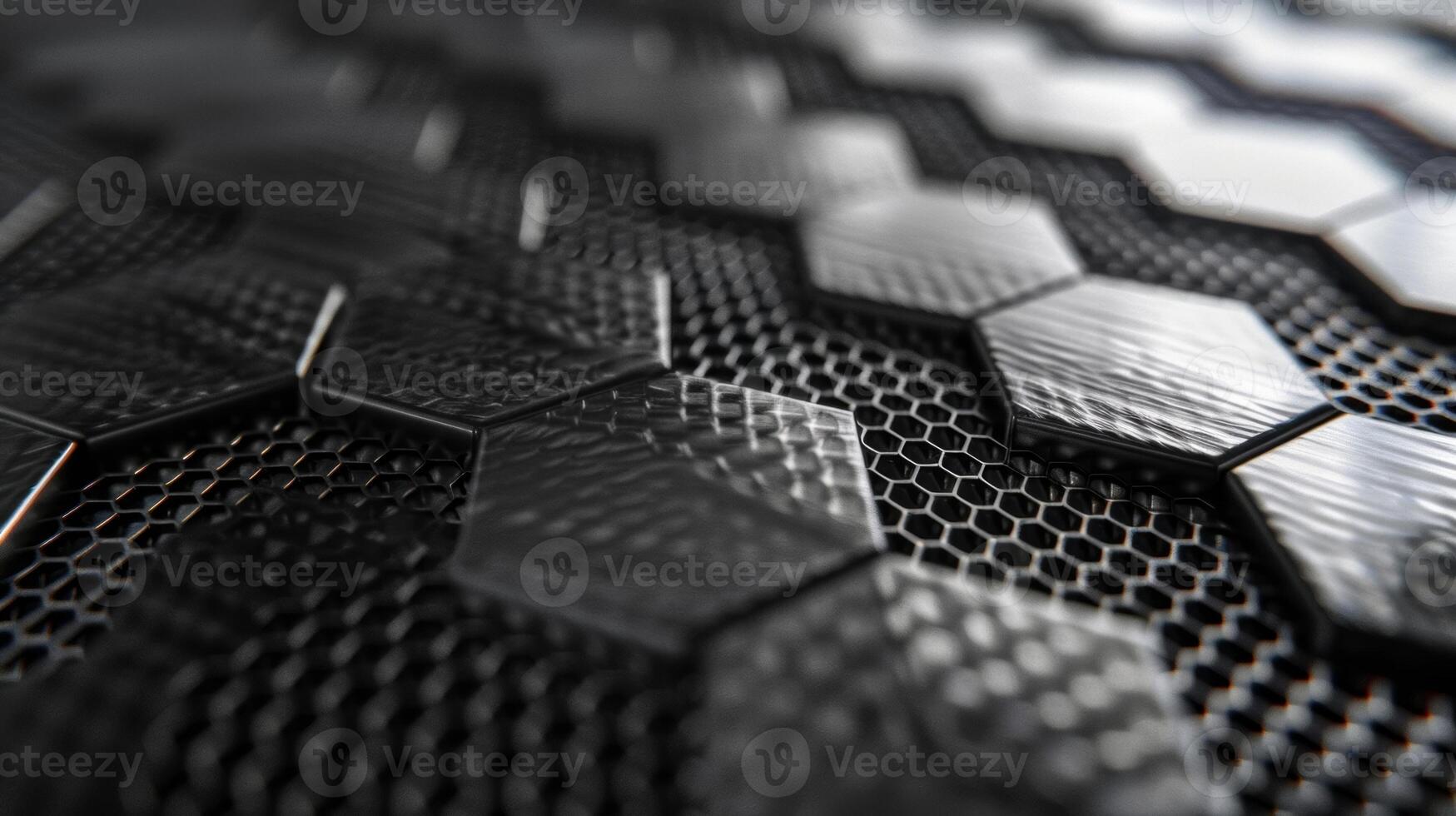 The metallic sheen of the carbonbased material reflecting light and adding a sleek and modern aesthetic to the graphene battery pack photo