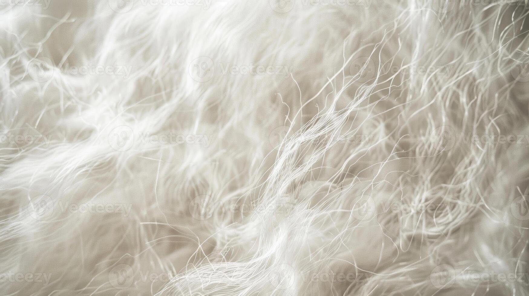 A closeup of the intricate texture of cotton fibers appearing airy and ethereal photo