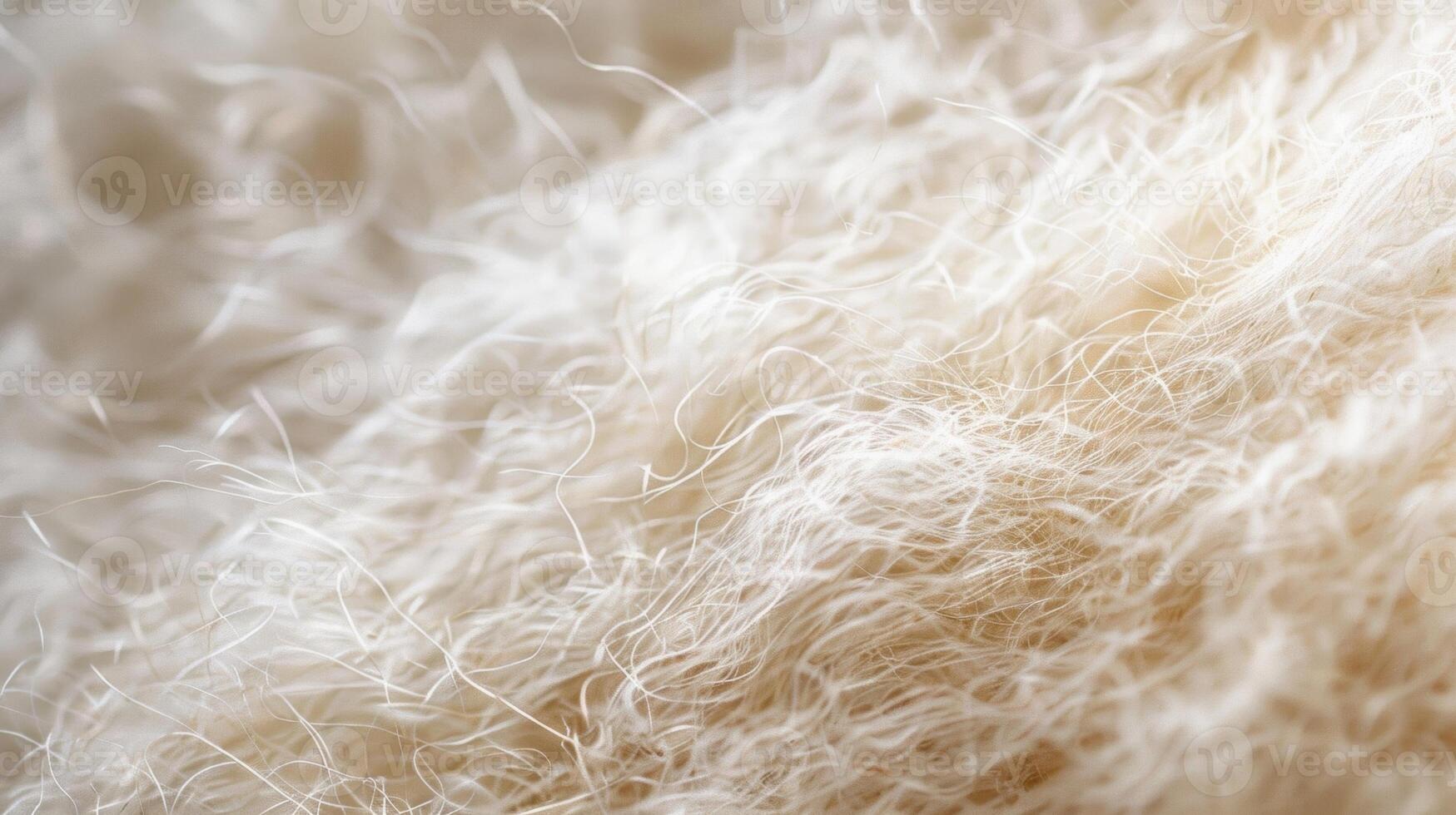 Featherlight Despite its density angora wool is incredibly lightweight as shown in this closeup image where individual strands seem to float delicately in the air photo