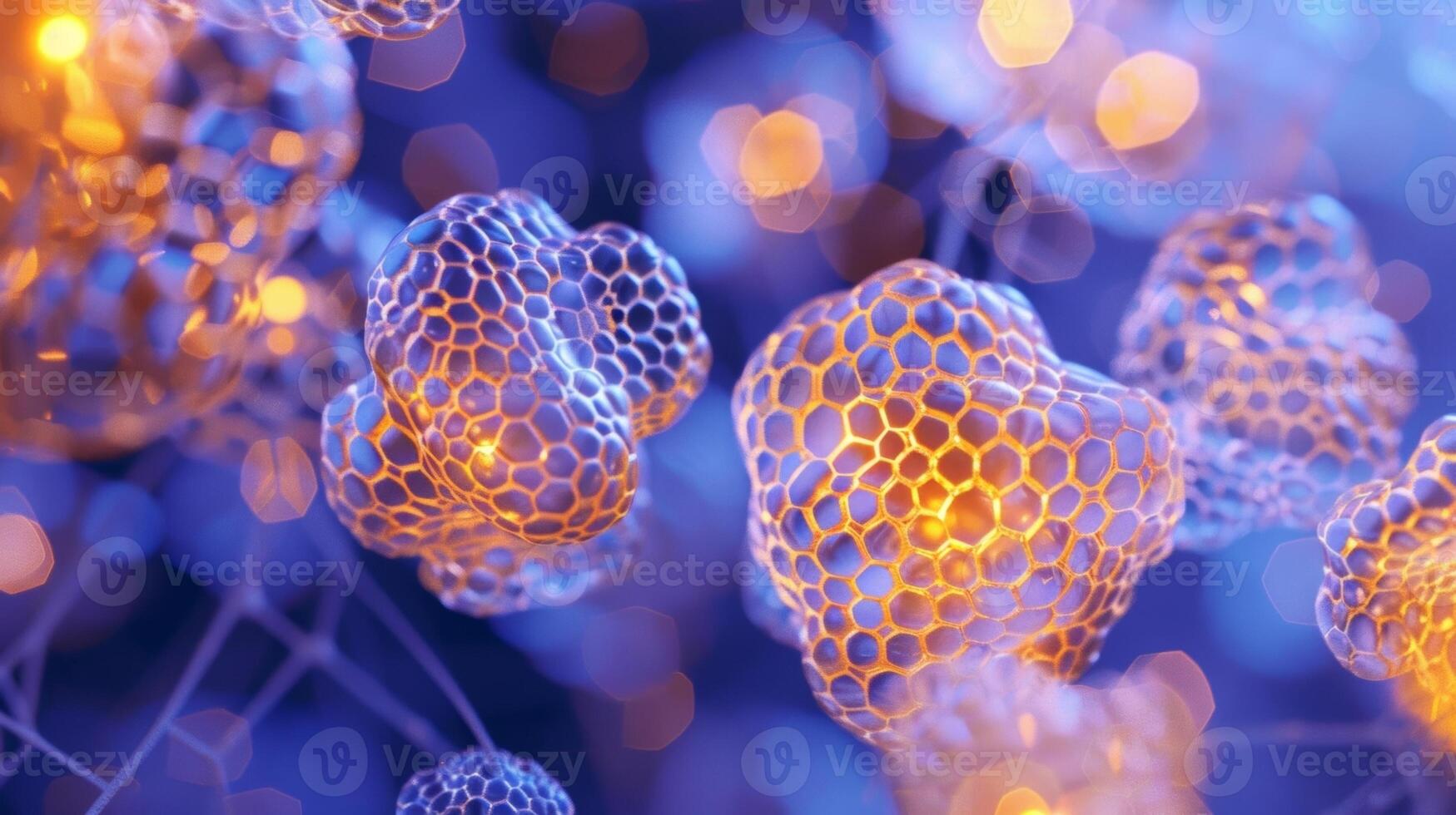 The tiny jelly beads burst with a luminous glow revealing a mesmerizing honeycomblike pattern that seems to shimmer with every movement photo