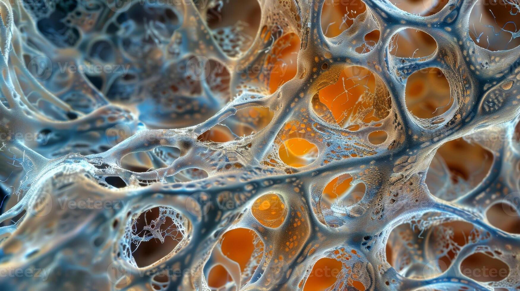The intricate network of transverse tubules and sarcoplasmic in cardiac muscle cells critical for calcium ion release during contraction photo