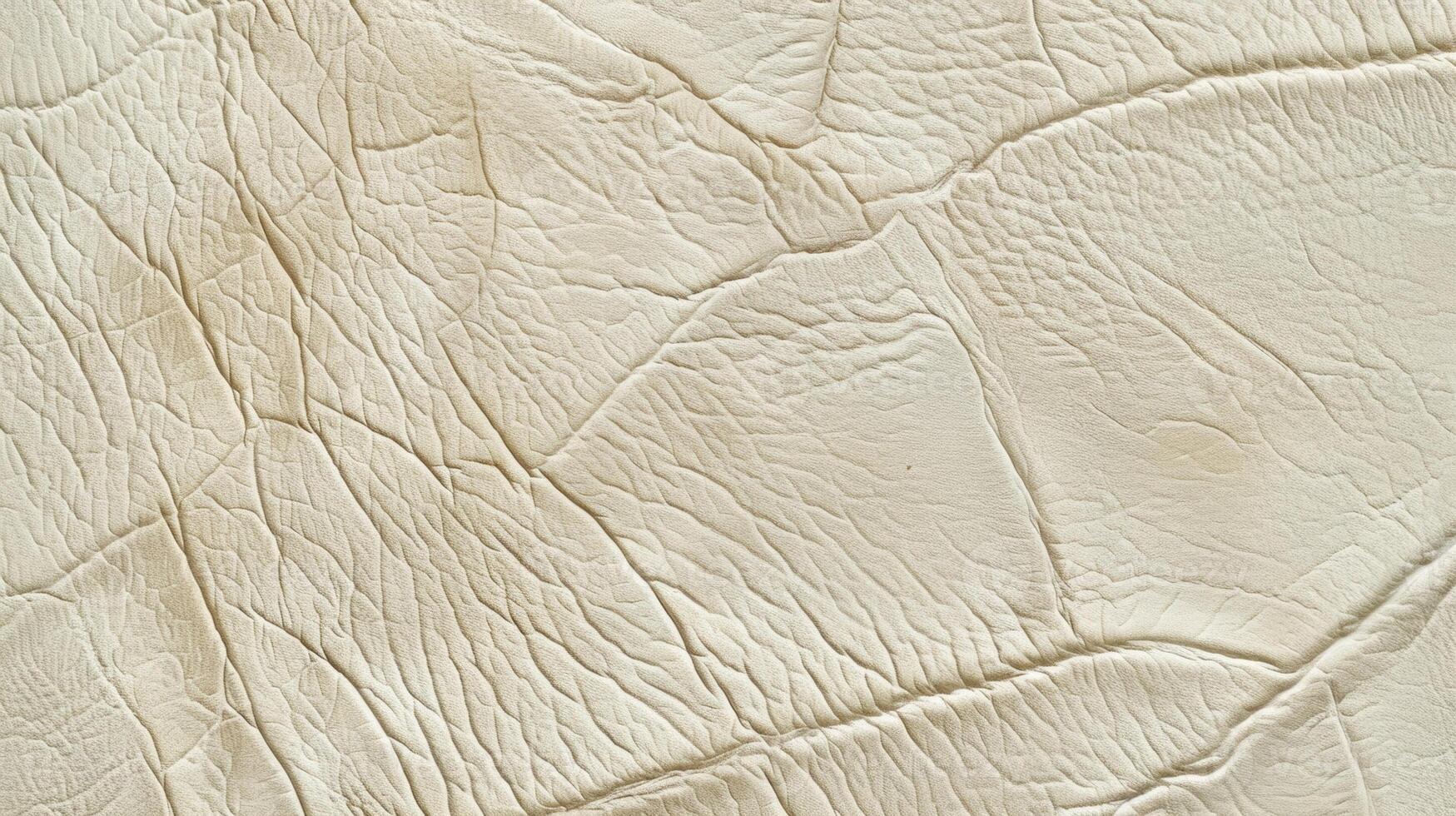 Pale cream leather with a rough tree barklike texture adding a rugged and natural element to the embossing photo