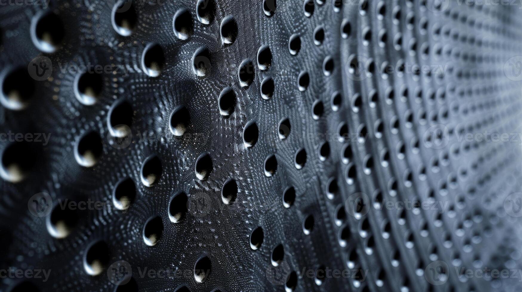 Small tered dots etched into the surface adding a unique tactile element photo